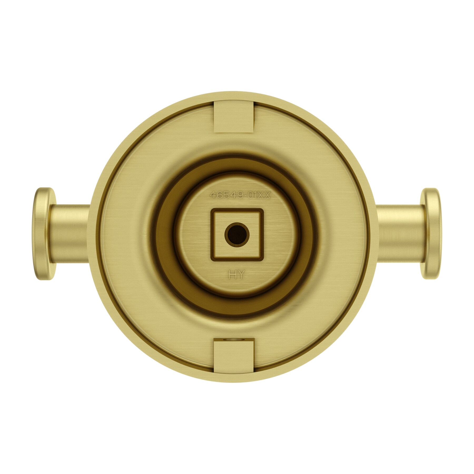 Contempra Brushed Gold Wall Mounted Metal Robe Hook