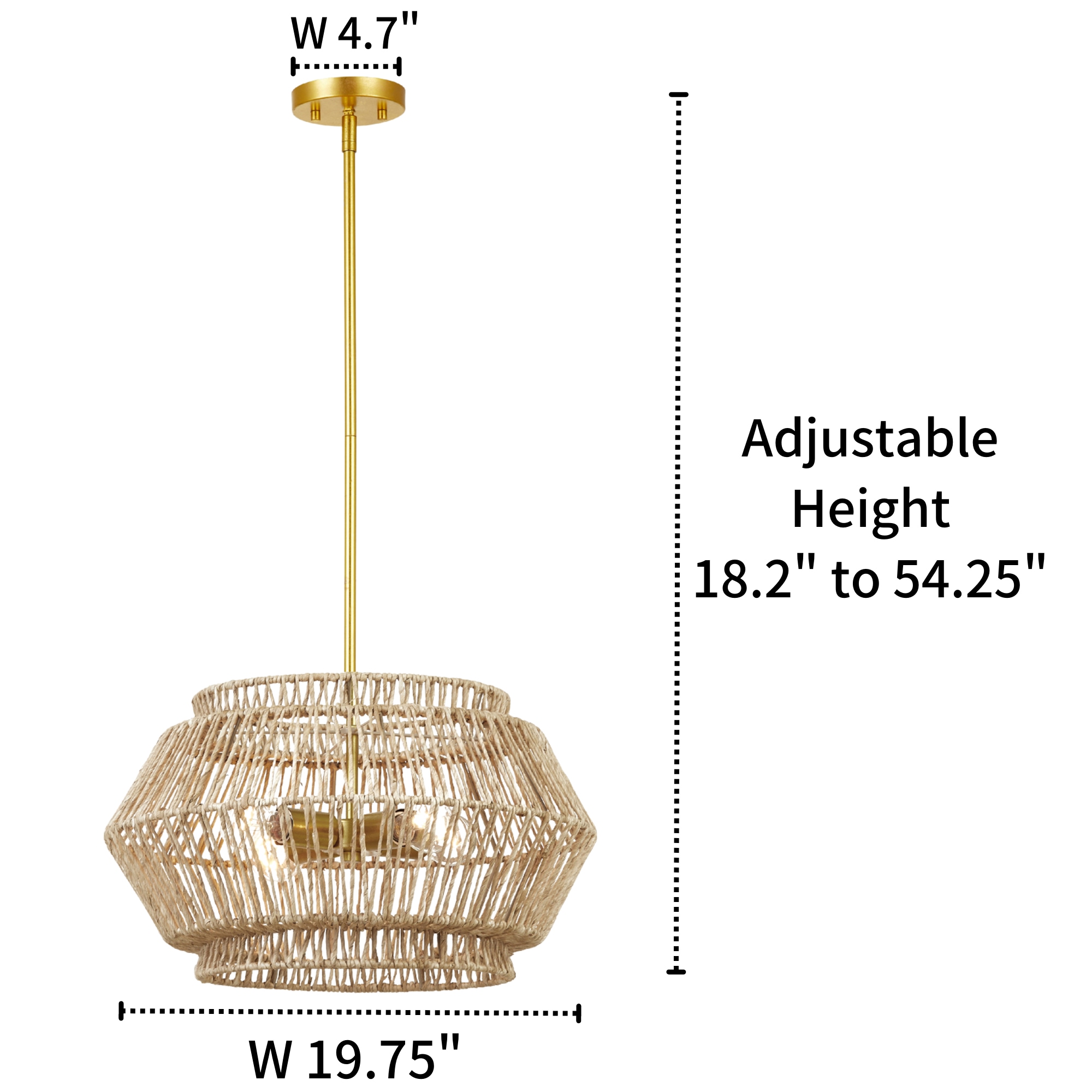 KAWOTI 21177 Pendant-Lights - View #6