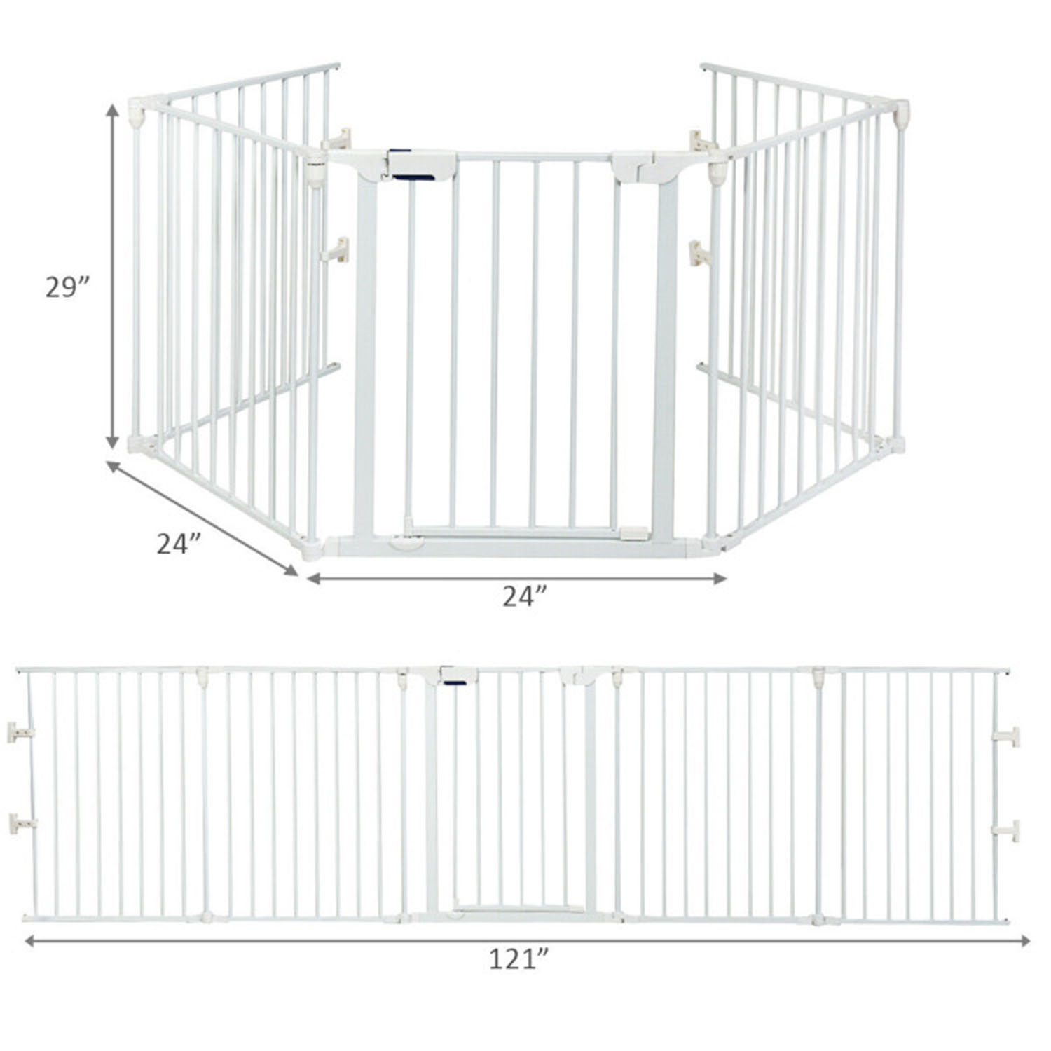 Mondawe MO-HW70513WH Dog-Pens - View #9