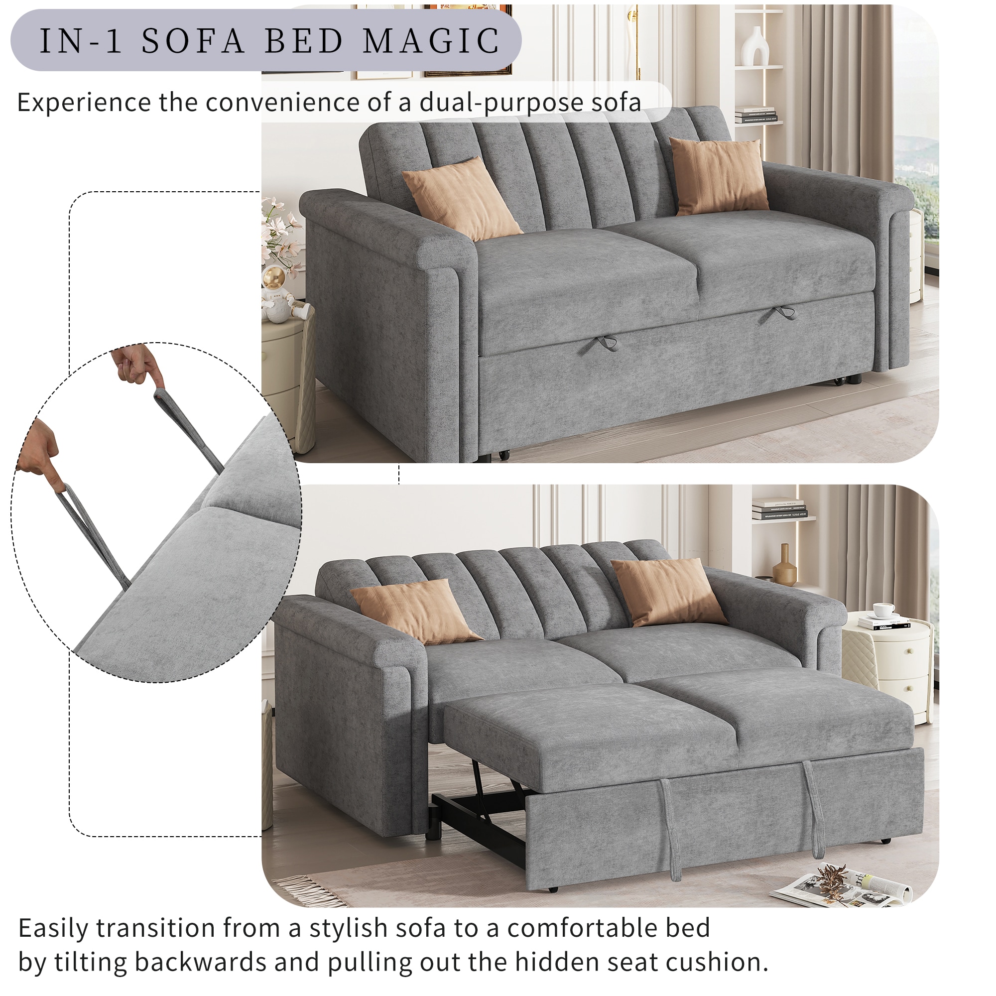 WELLFOR CAN-R062 futons - View #6