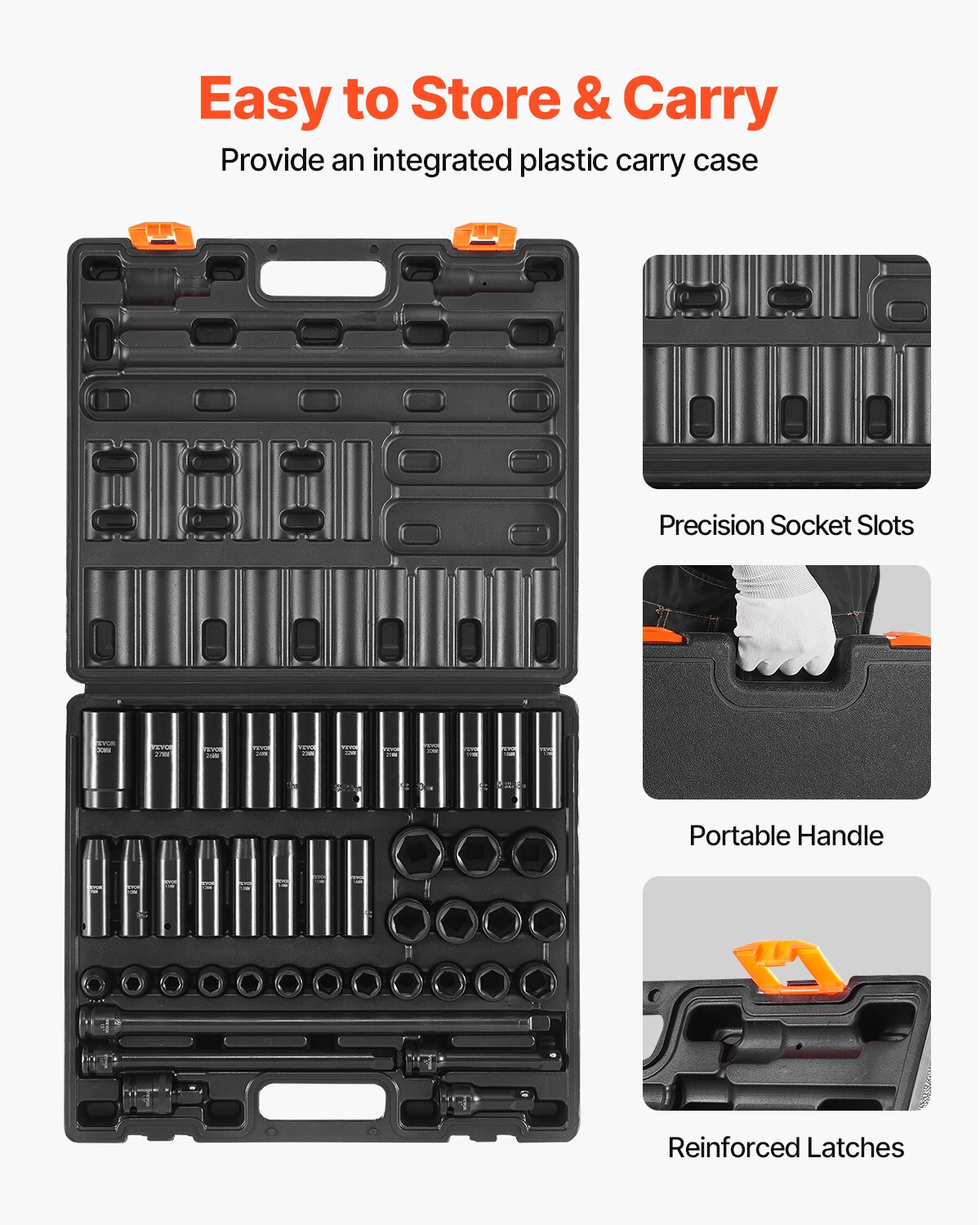 VEVOR SCCJTT43PC1203492V0 Impact-Socket-Sets - View #7