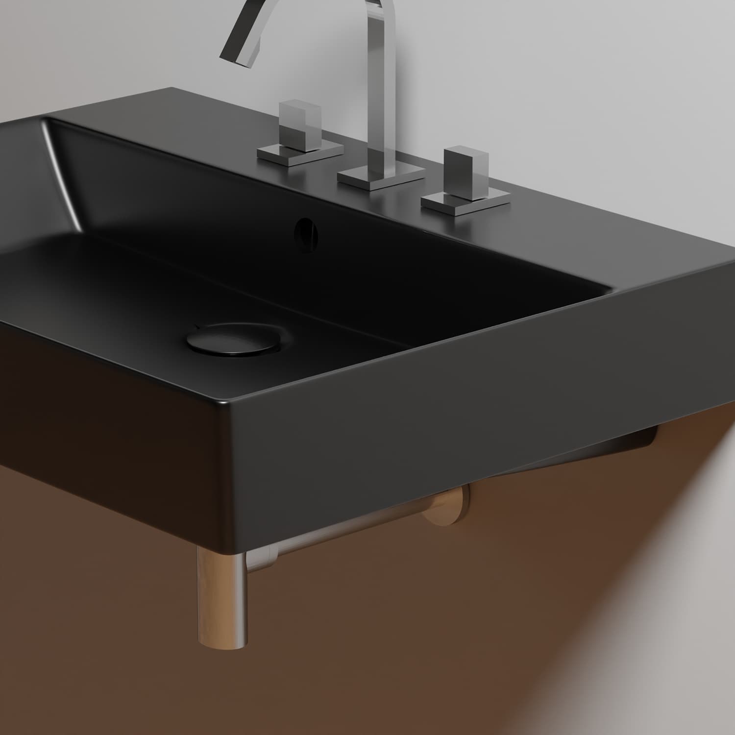 WS Bath Collections ENERGY 60.03 BM Bath-Sink - View #3