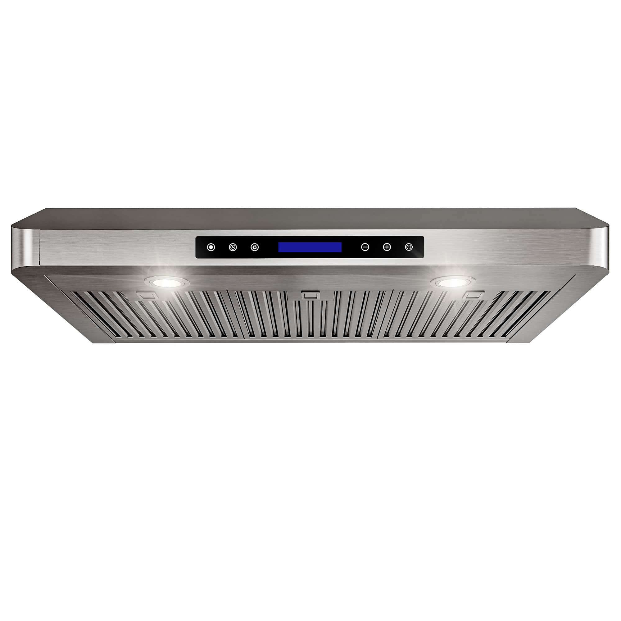 DIVAN -  42in Ducted 900CFM Stainless Steel Under Cabinet Range Hood with 4-Speed Touch Control