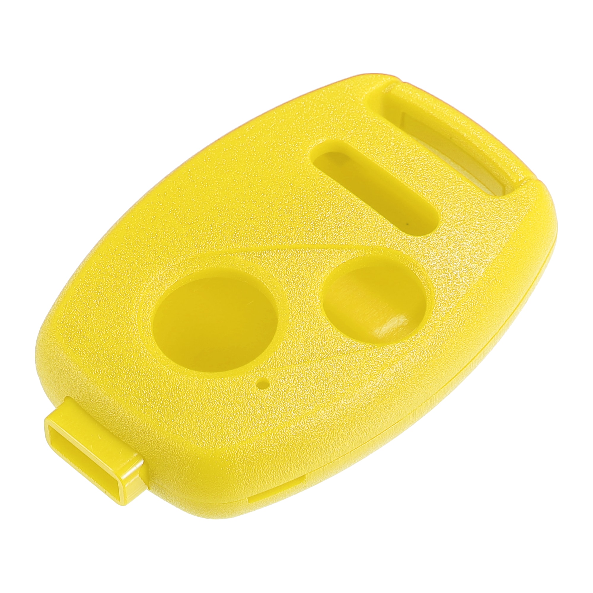 3 Buttons Keyless Entry Remote Key Fob Shell Case Kit for Honda CR-V CR-Z Fit Odyssey Pilot Ridgeline Accord Crosstour with Mini Screwdriver Yellow