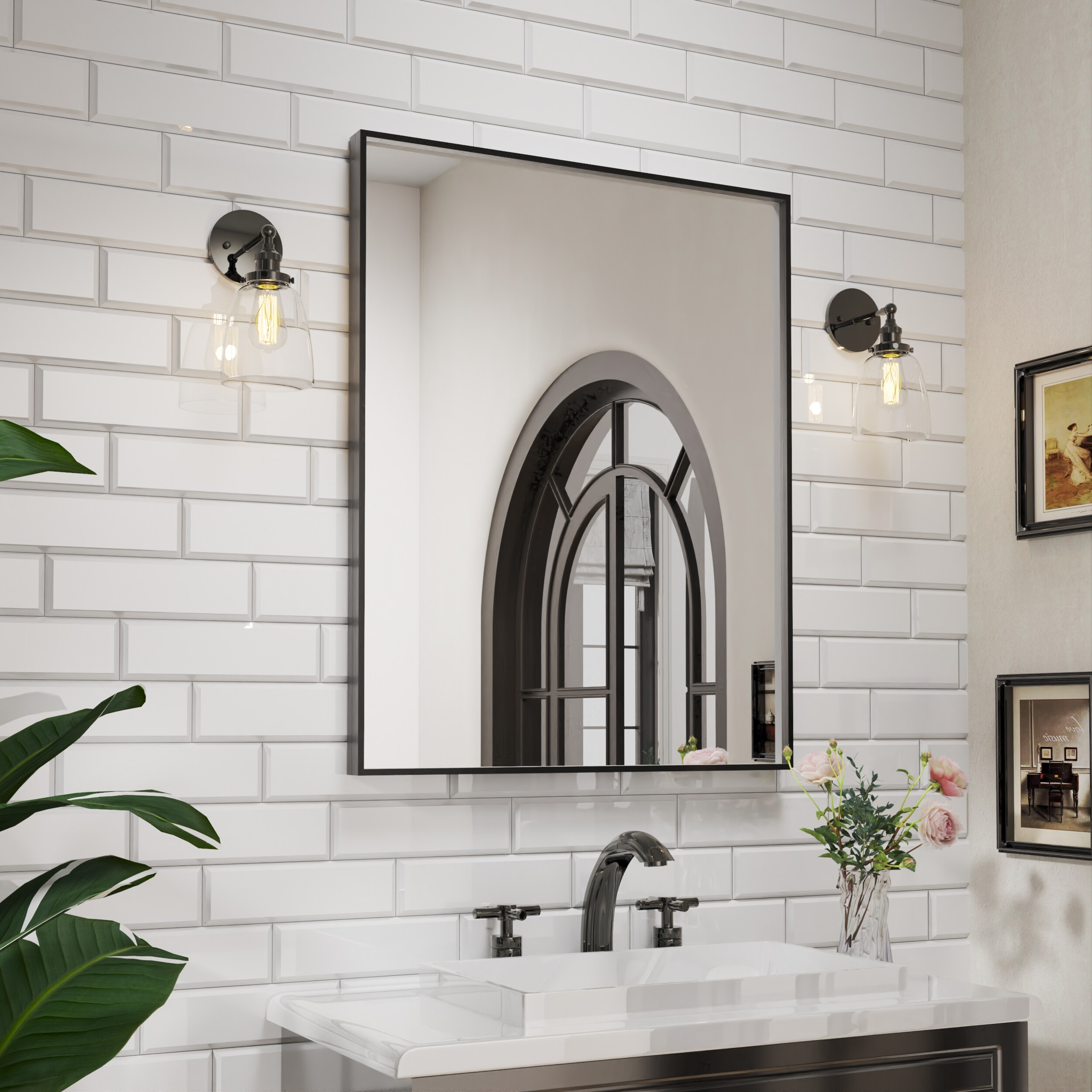 waterpar WPLO-2143 Framed-Bath-Mirrors - View #8