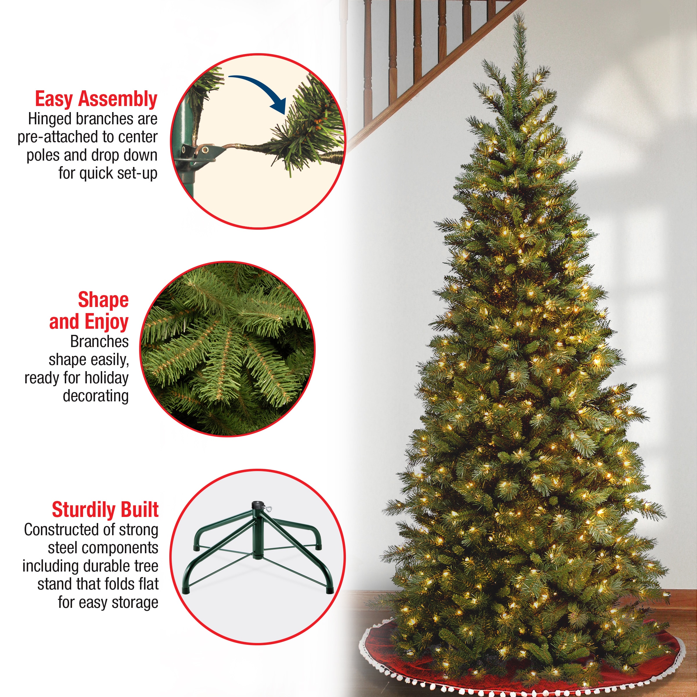 National Tree Company TFSLH-65LO Artificial-Christmas-Trees - View #8