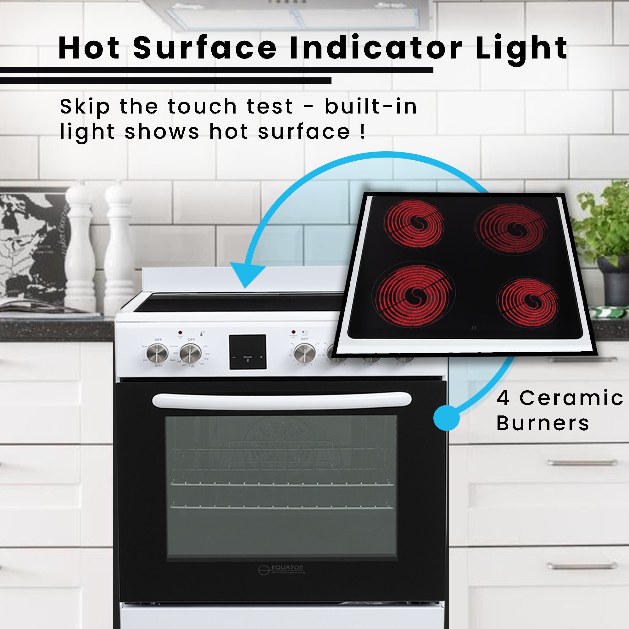 Equator Advanced Appliances ECR 244 Freestanding-Electric-Ranges - View #7