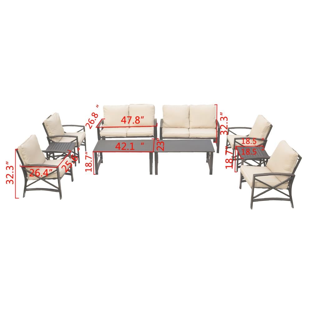 Top Home Space TP000-000-030-03019K Patio-Conversation-Sets - View #9