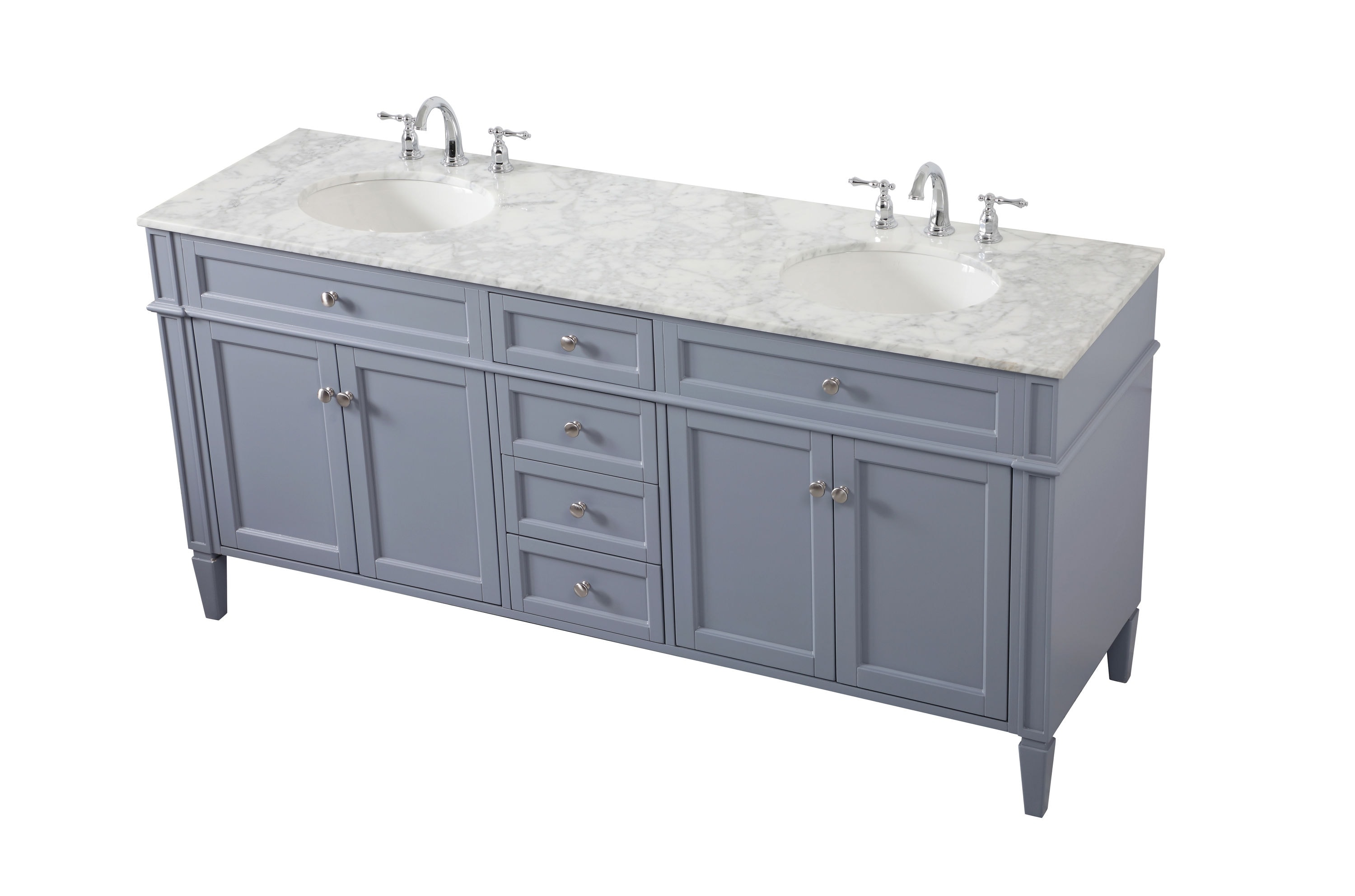 Elegant Decor HF37716DGR Bath-Vanity-Combo - View #8