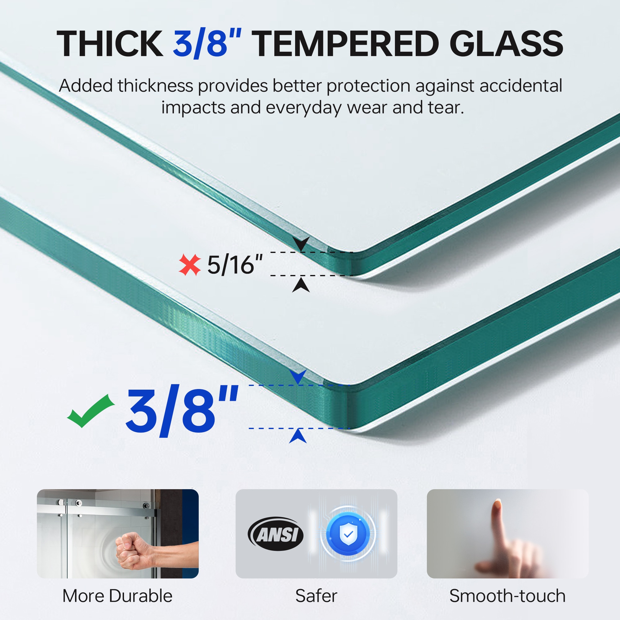 Woodbridge LB340 Shower-Doors - View #3