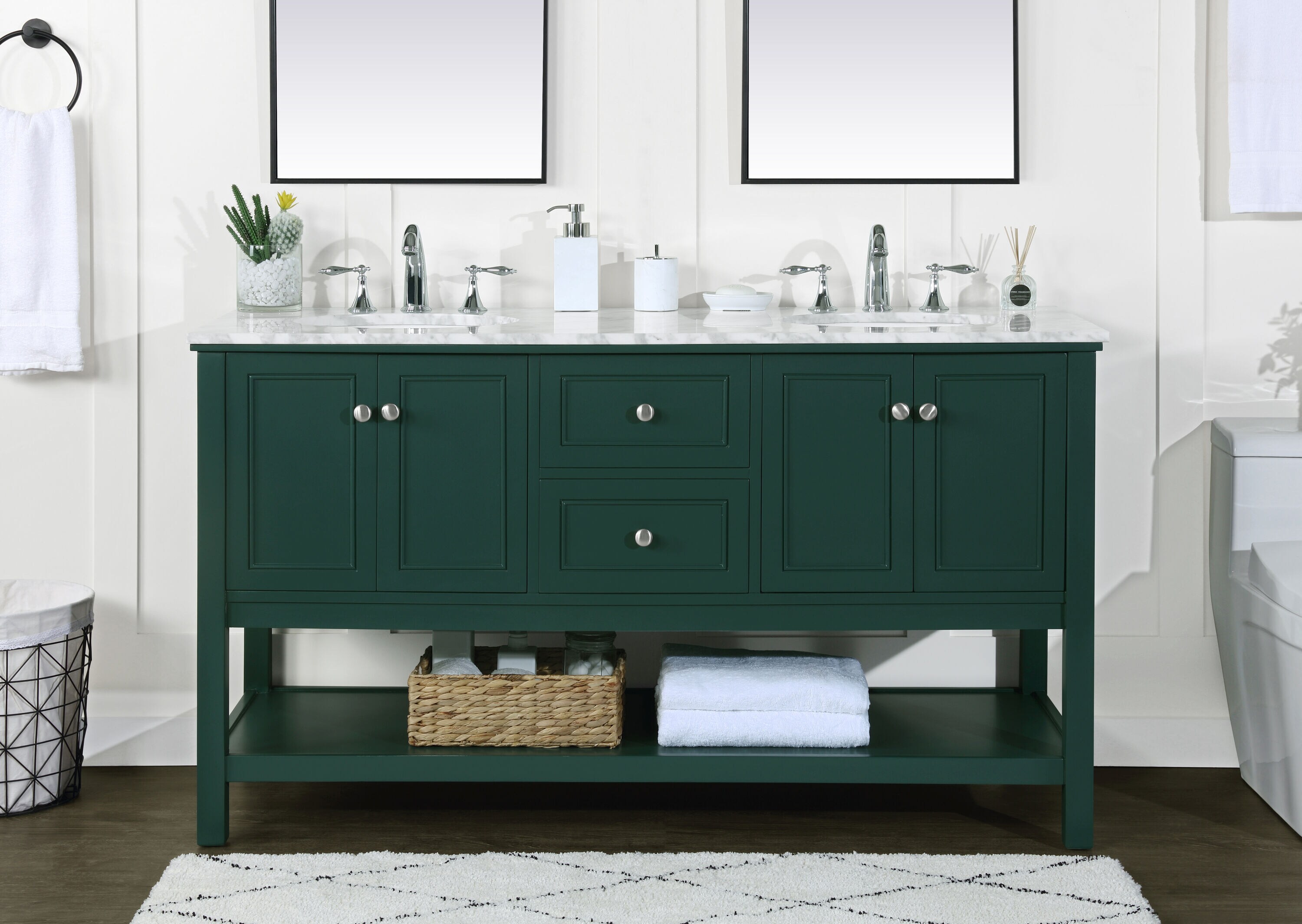 Elegant Decor HF81180DGN Bath-Vanity-Combo - View #2