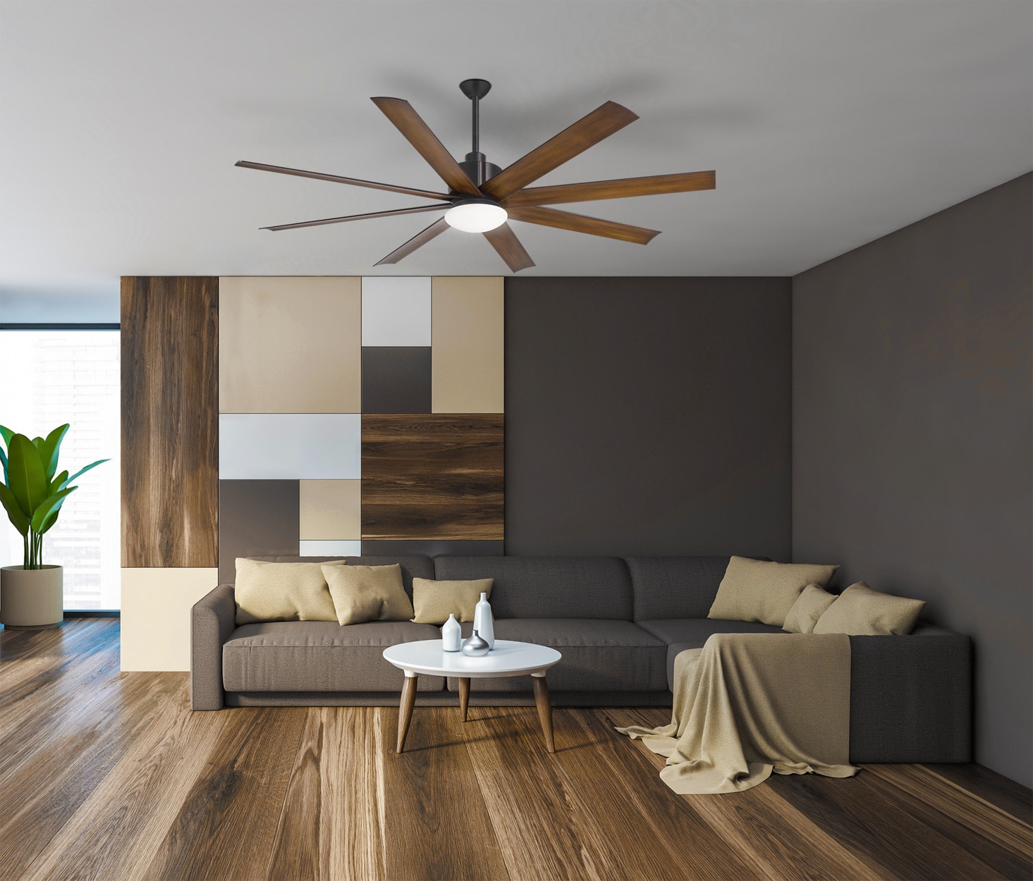 Minka Aire F888L-CL/DK Ceiling-Fans - View #7