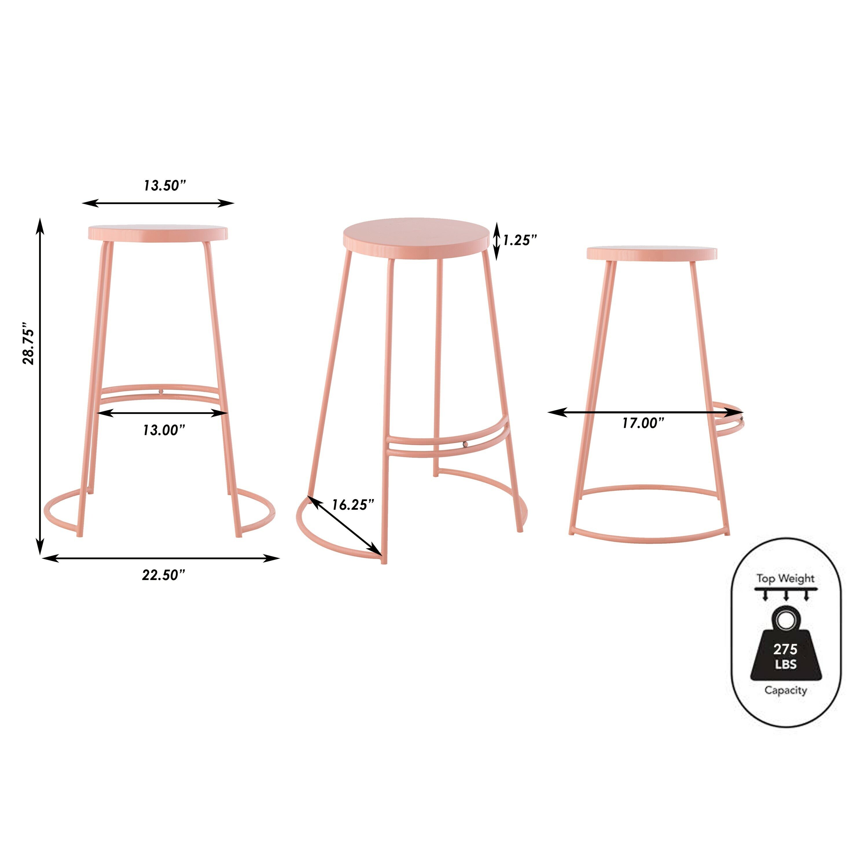 JONATHAN  Y BSL1001C stools - View #4