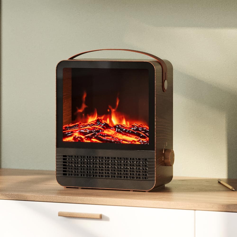 Modern Ember CS-109-PH Up to 1500-Watt Fan Compact Personal Indoor Electric Space Heater with Thermostat