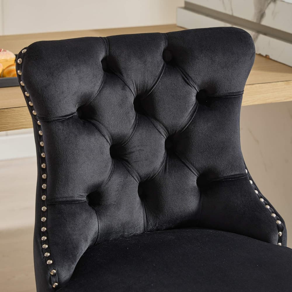 Maison Boucle VAIL-COUNTER-BLACK stools - View #8