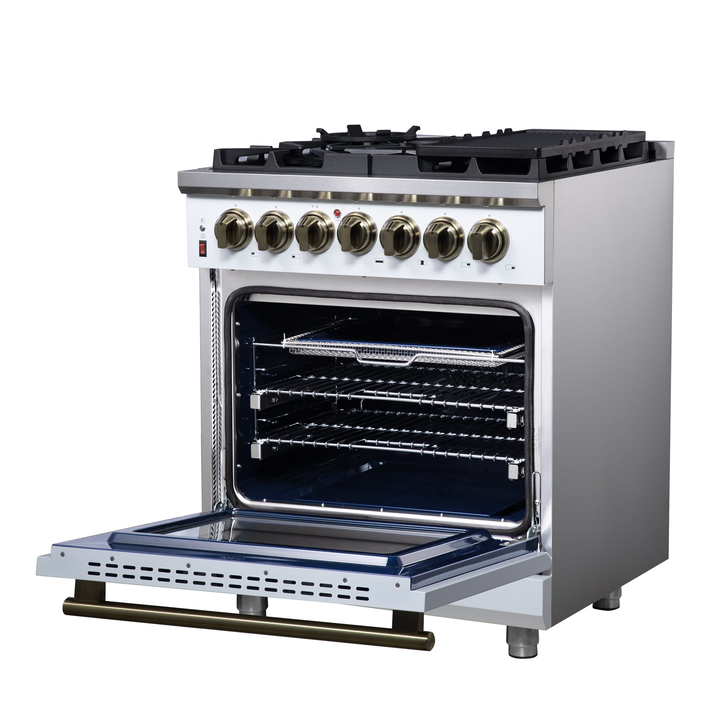 FORNO FFSGS6125-30WHT Dual-Fuel-Ranges - View #7