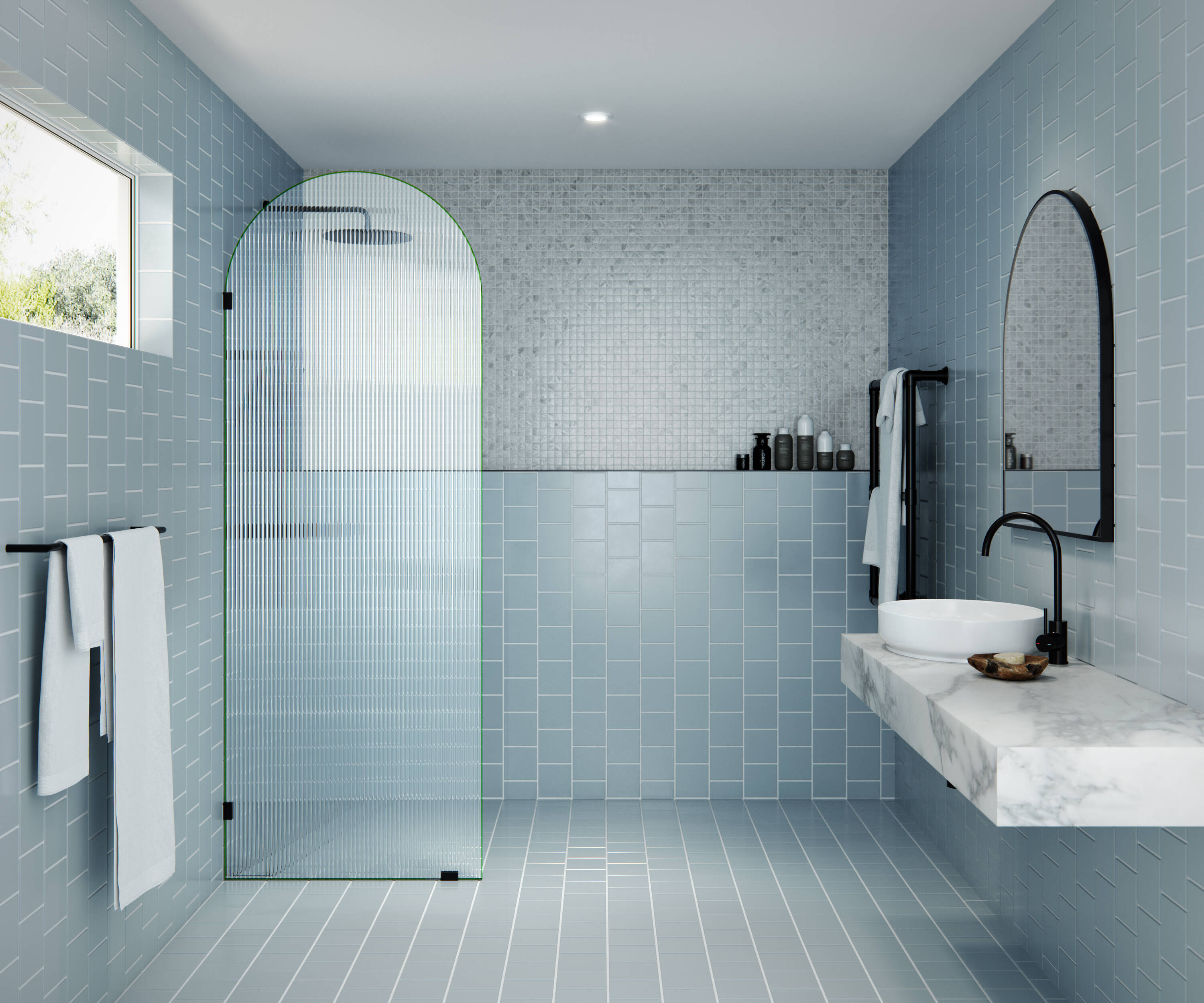 Glass Warehouse ARC-FL-30-ORB Shower-Doors - View #3