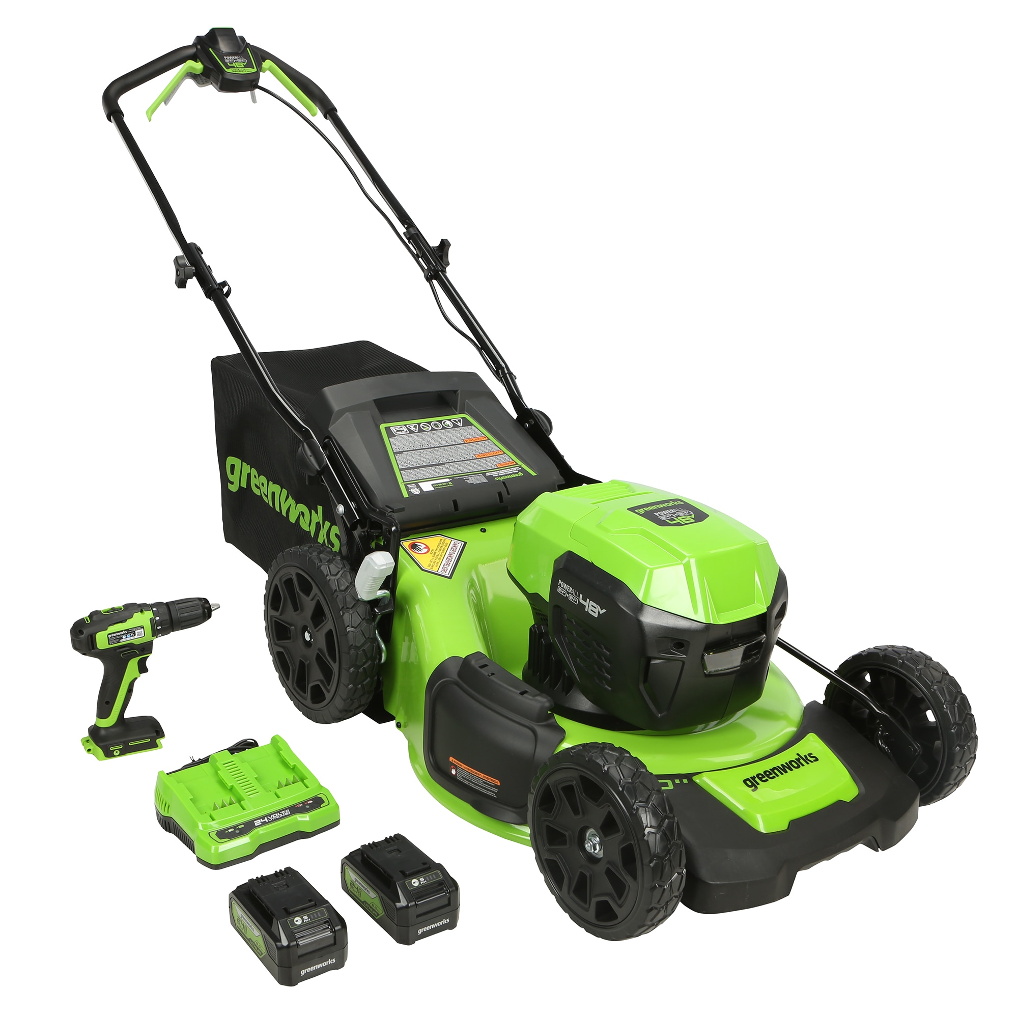 Greenworks 24-volt Max Cordless Battery Combo Kit (Battery & Charger ...