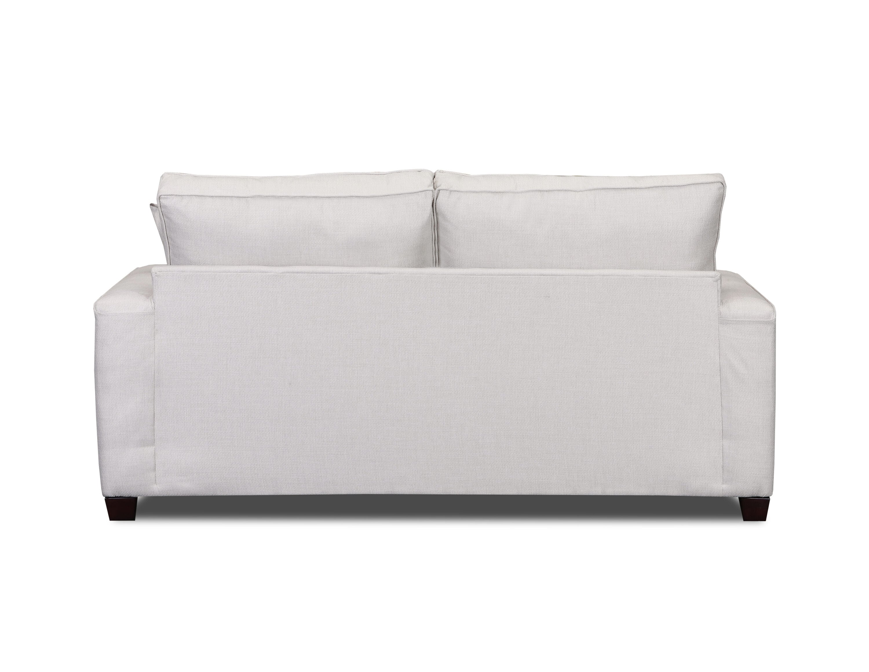 Relay Linen Sofa with Removable Cushions and Throw Pillows