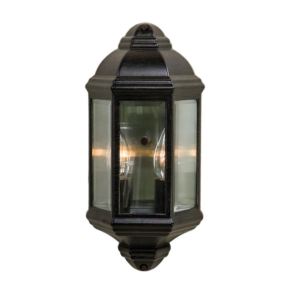 Acclaim Lighting 6002BC 2 -Light 14-in H Black Hardwired Outdoor Wall Light