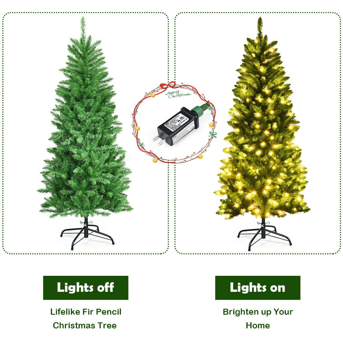 Forclover HYFW-TR809 Artificial-Christmas-Trees - View #6