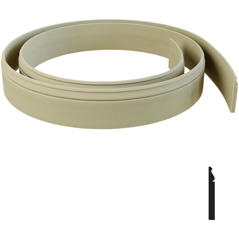 Ekena Millwork BBDFWM610X144 1/2-in x 5-1/4-in x 12-ft Modern Unfinished Resin WM610 Baseboard Moulding
