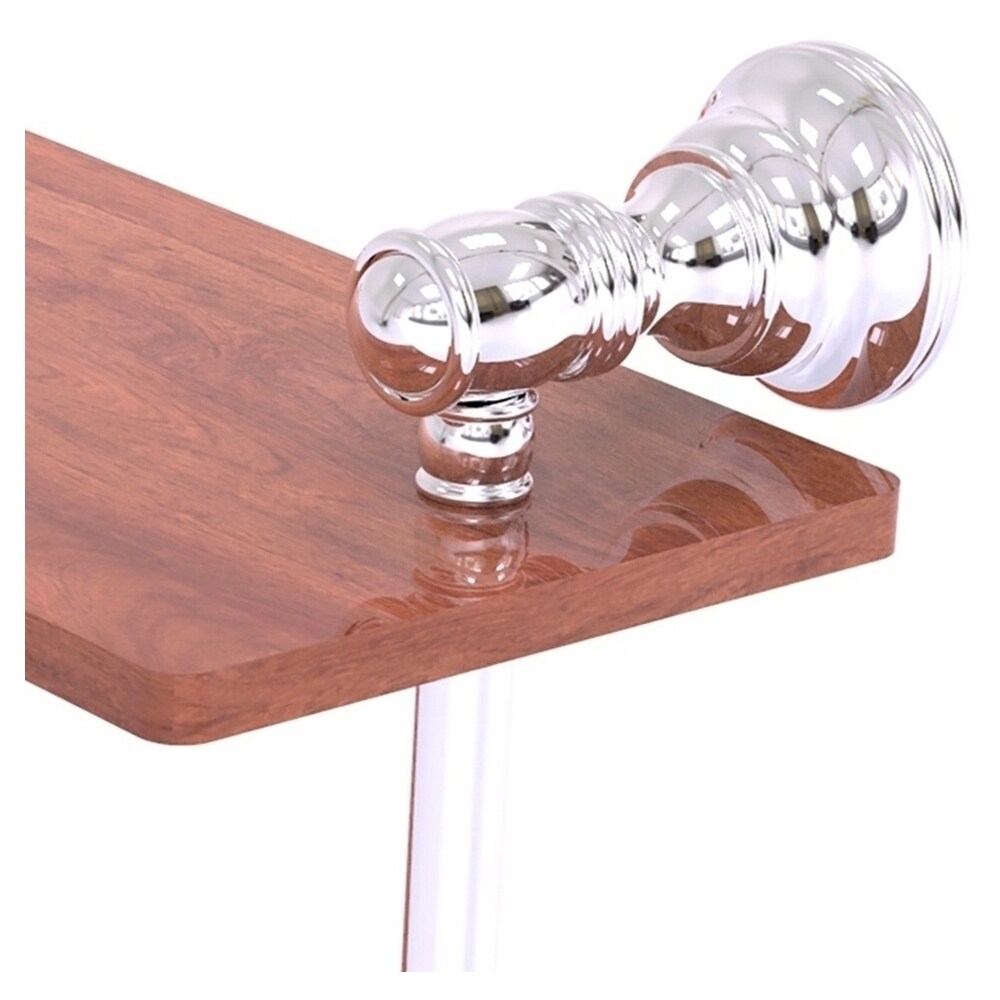 Allied Brass CL-2-22TB-IRW-PC Bathroom-Shelves - View #2