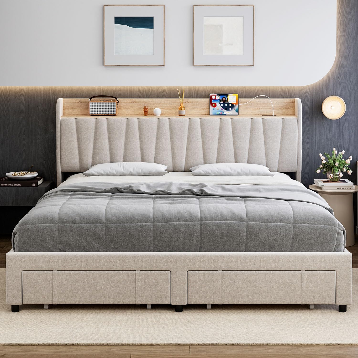 Qeetex LHF-BED-PHO-158DEWBU beds - View #8