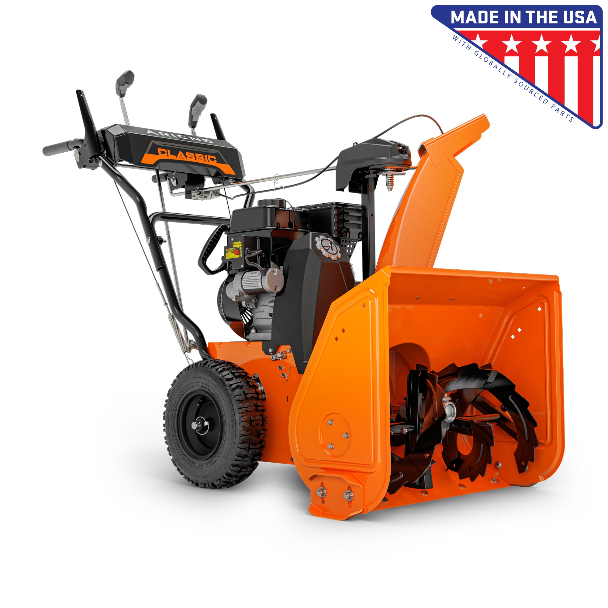 Ariens Classic 24-in Two-stage Self-propelled Gas Snow Blower in the Snow  Blowers department at