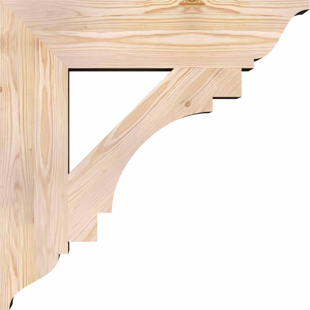 Ekena Millwork BKT06X26X26MRC01SDF Exterior-Brackets-Braces - View #3