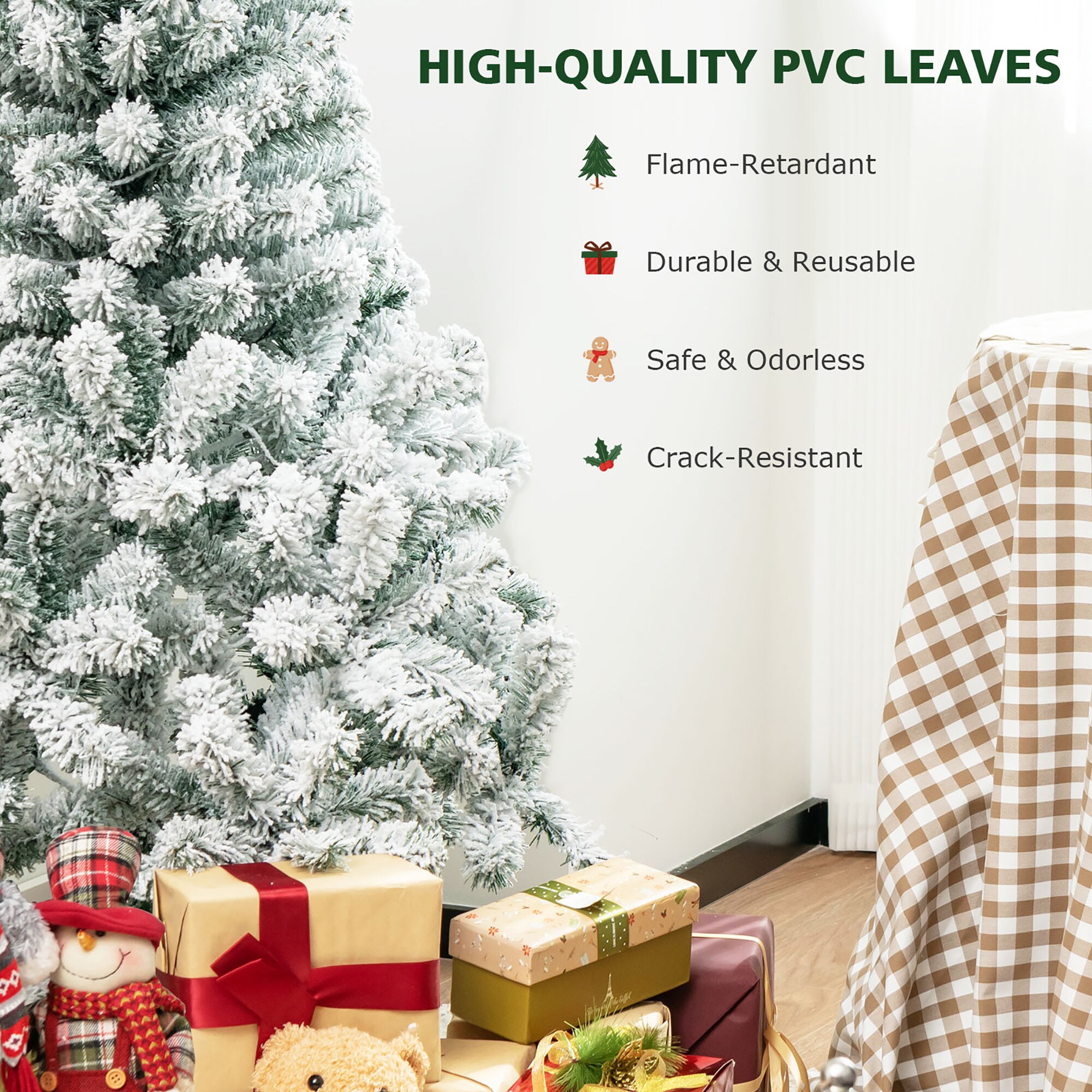 Goplus LWS00818 Artificial-Christmas-Trees - View #5