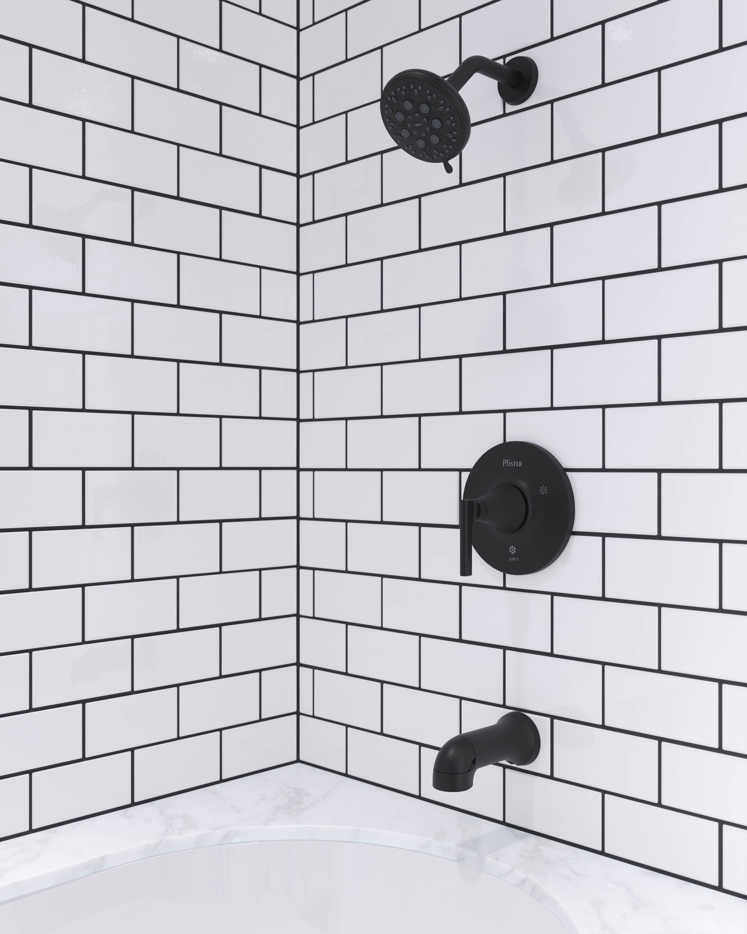 Pfister 8P8-WS2-VEDB Tub-Shower-Faucets - View #3