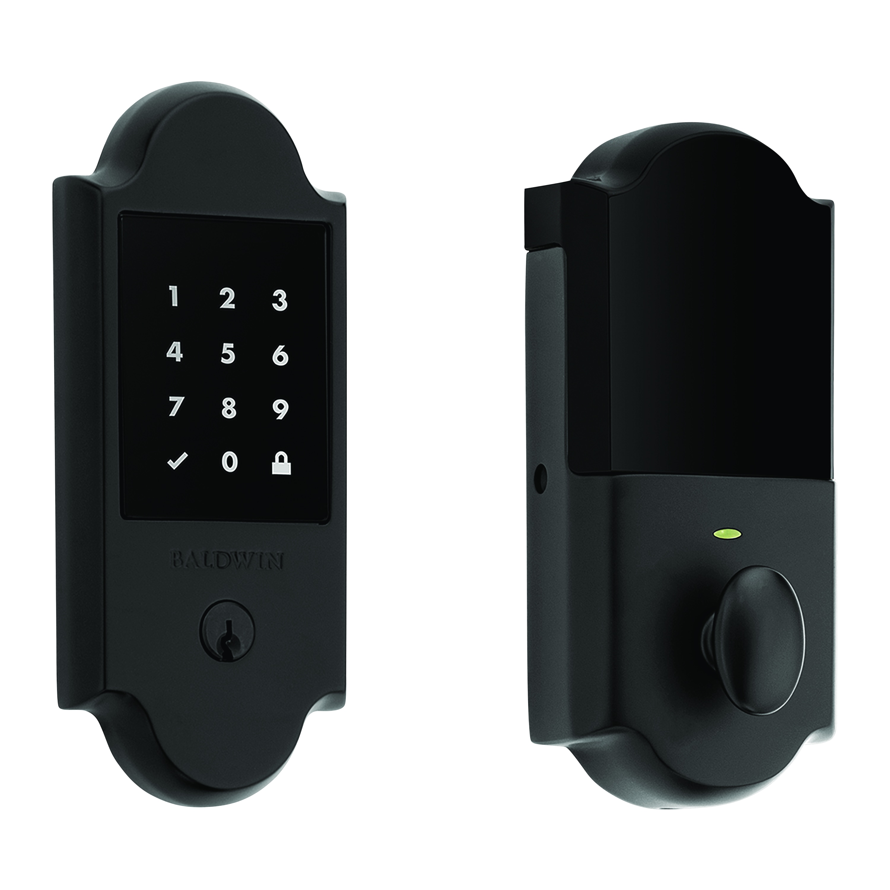 Black Satin Electronic Door Locks at Lowes.com