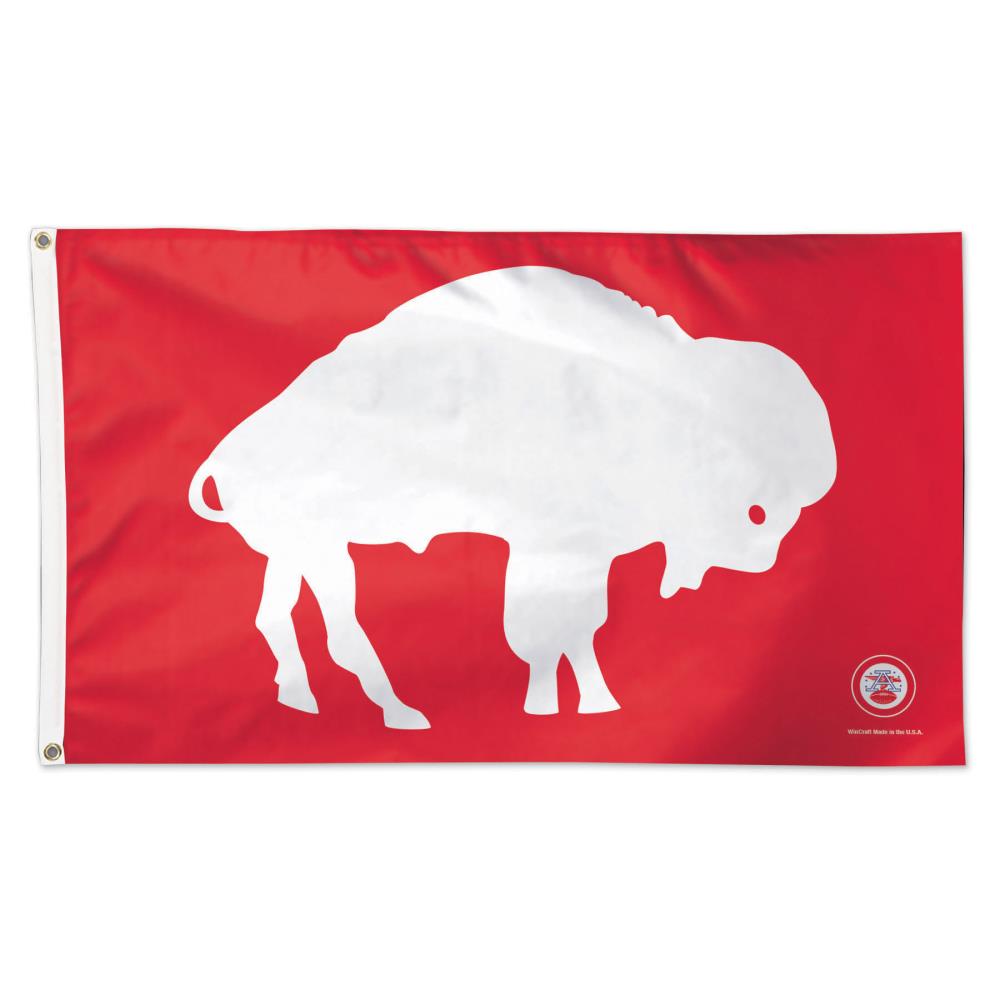 WinCraft Sports 5-ft W x 3-ft H Buffalo Bills Flag in the Decorative Banners  & Flags department at