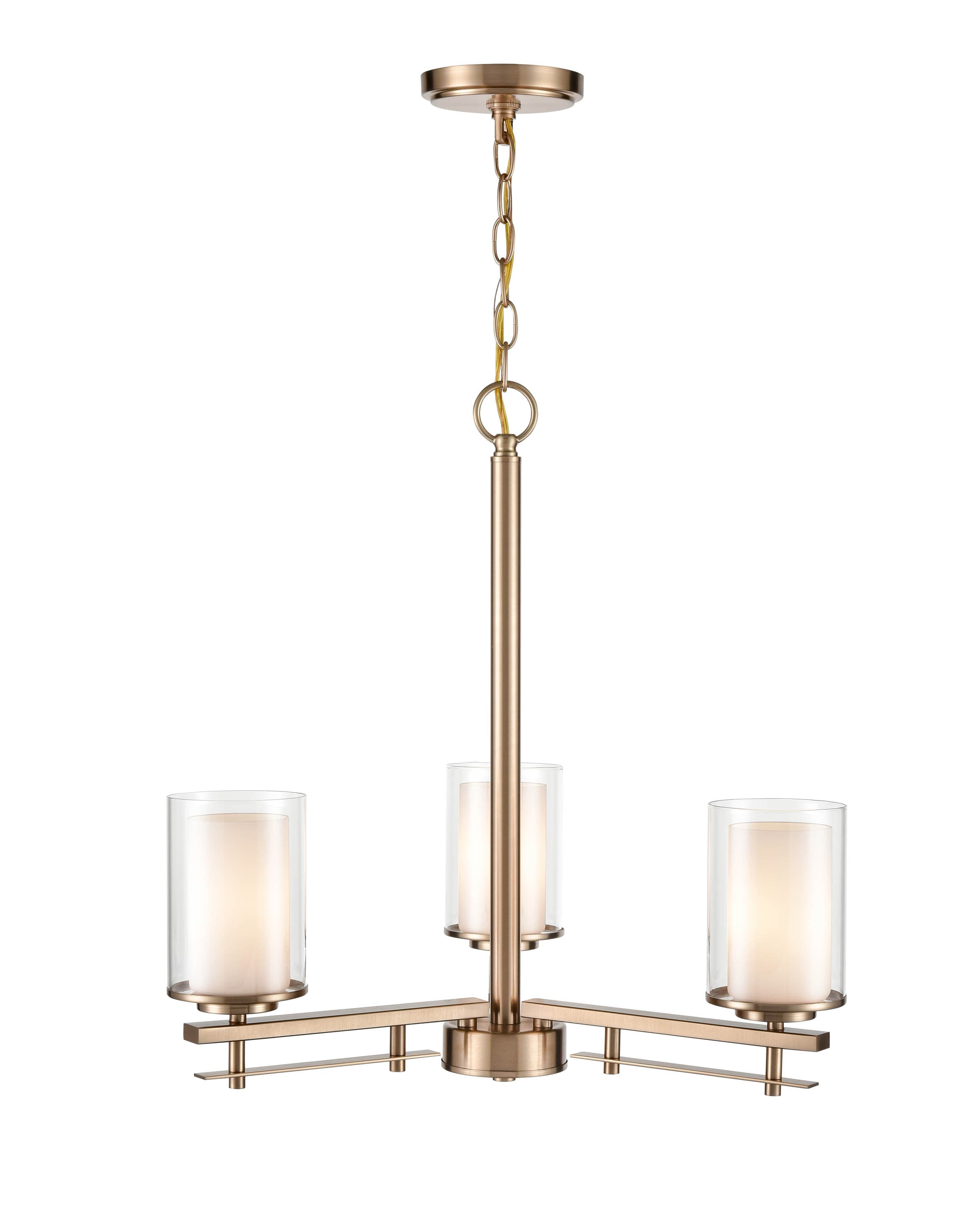 Millennium Lighting Ashford 3-Light Modern Gold Traditional Dry