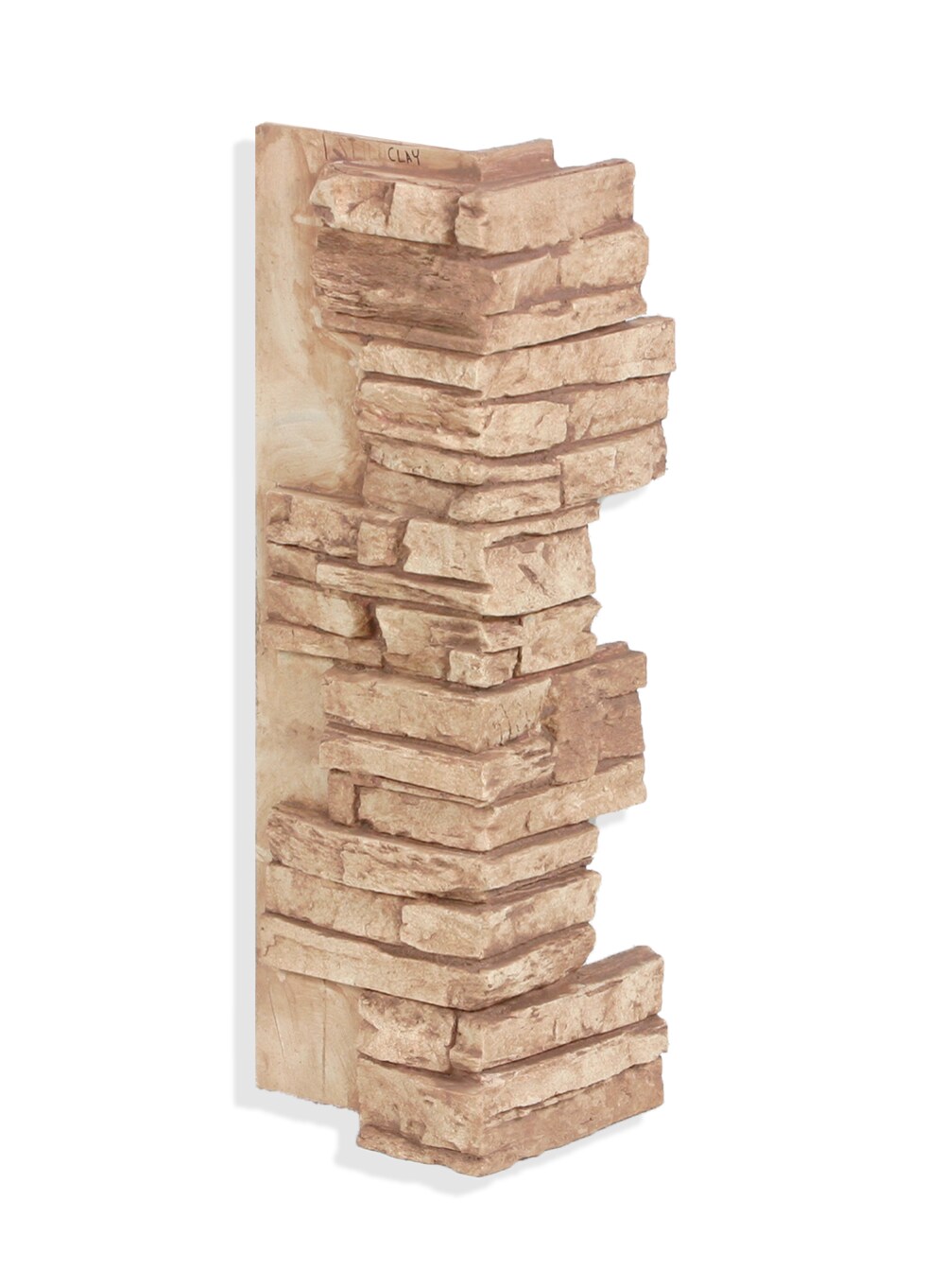 Antico Elements OC11-CL Faux Stone Panels 3-sq ft Clay Faux Stone Veneer