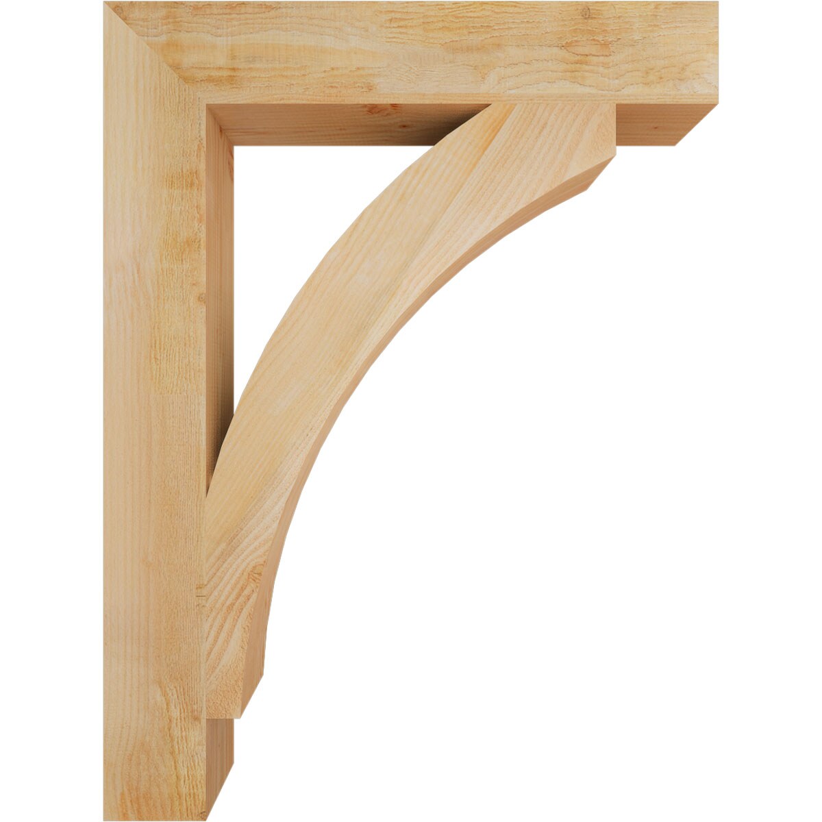 Ekena Millwork BKT06X36X48THR05RDF Exterior-Brackets-Braces - View #3