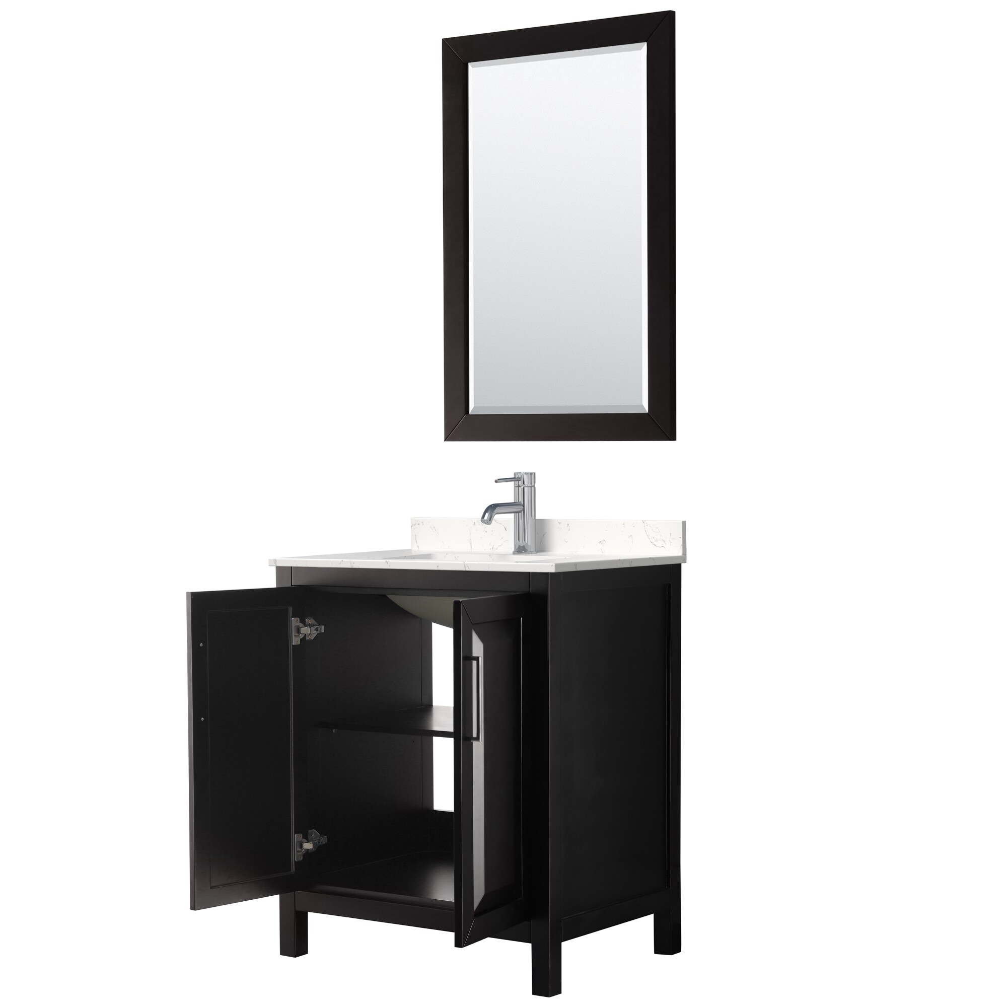Wyndham Collection WCV252530SDEC2UNSM24 Bath-Vanity-Combo - View #2