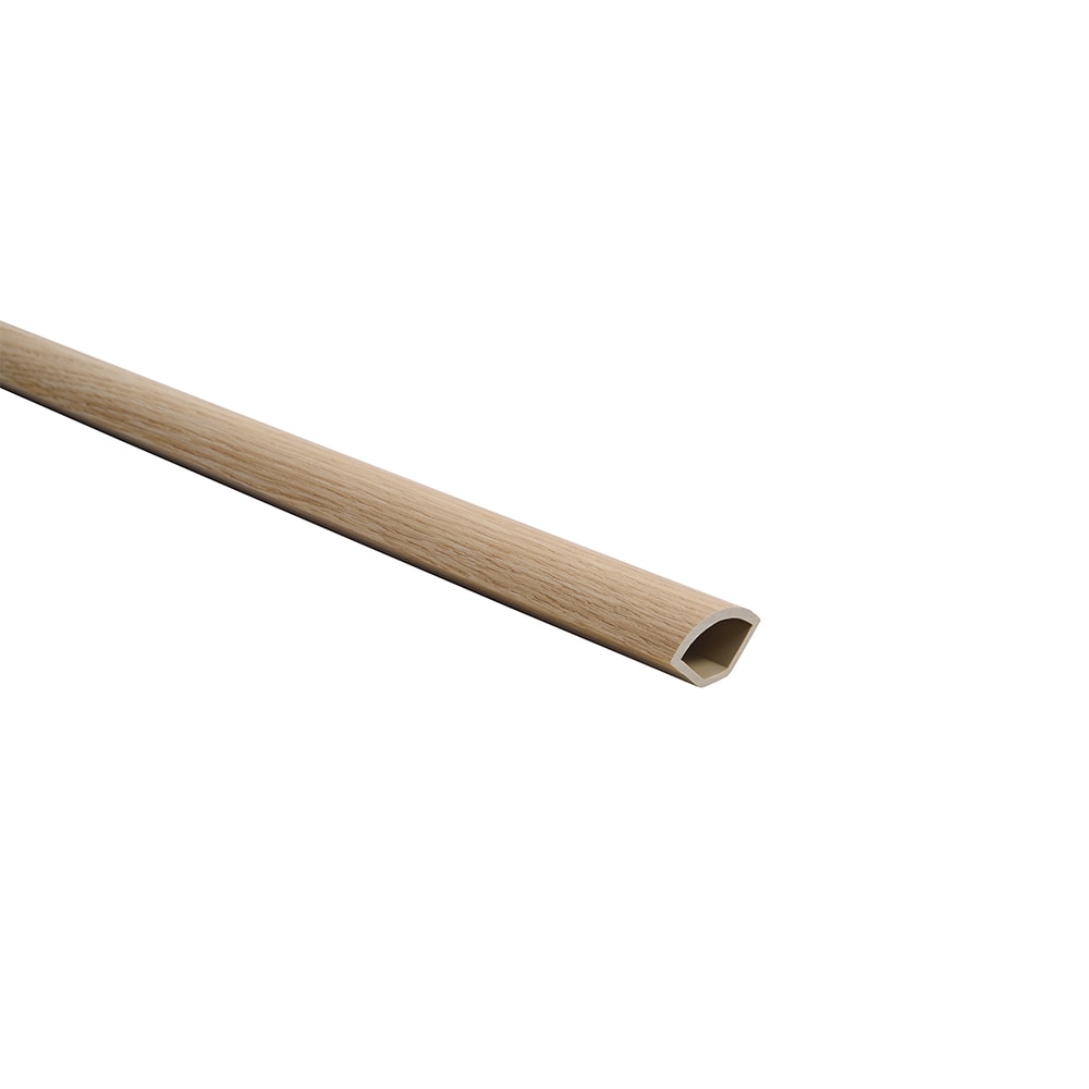 Villa Barcelona LOWMVCL026-QRM Rigid Core Lagos 0.59-Inches T x 1.023-Inches W x 94.5-Inches L Vinyl Quarter round
