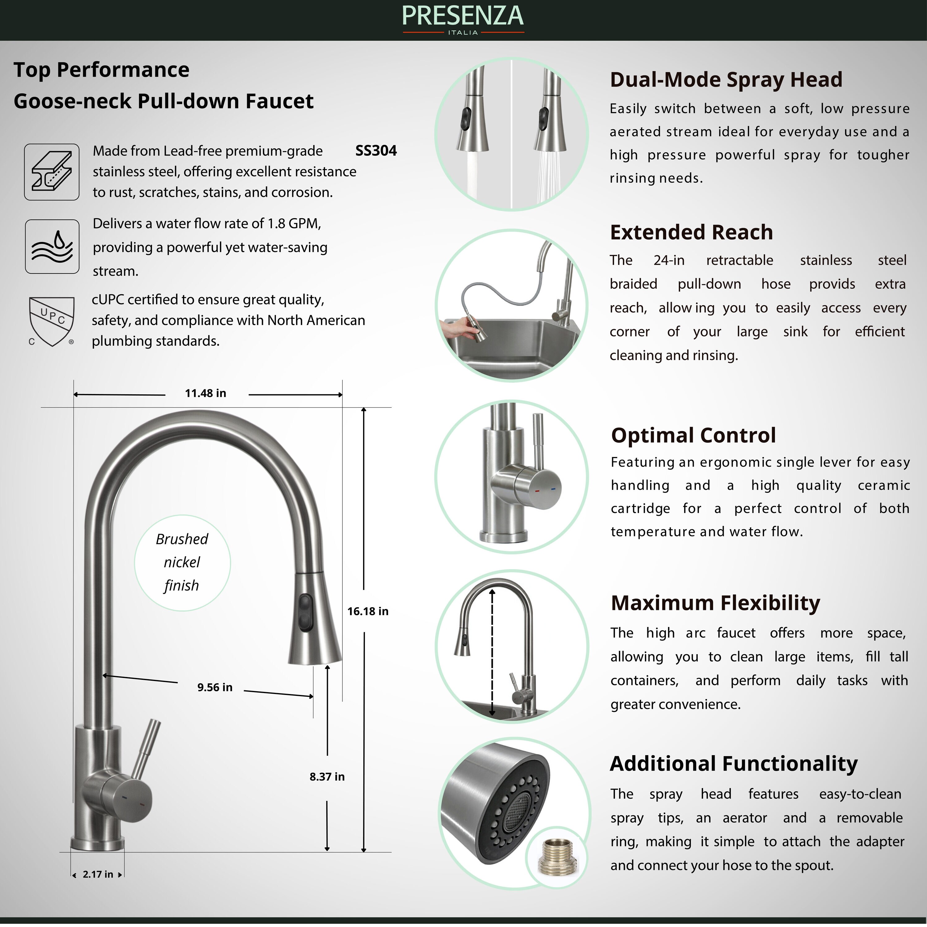 Presenza 77513 Laundry-Tubs-Utility-Sinks - View #13