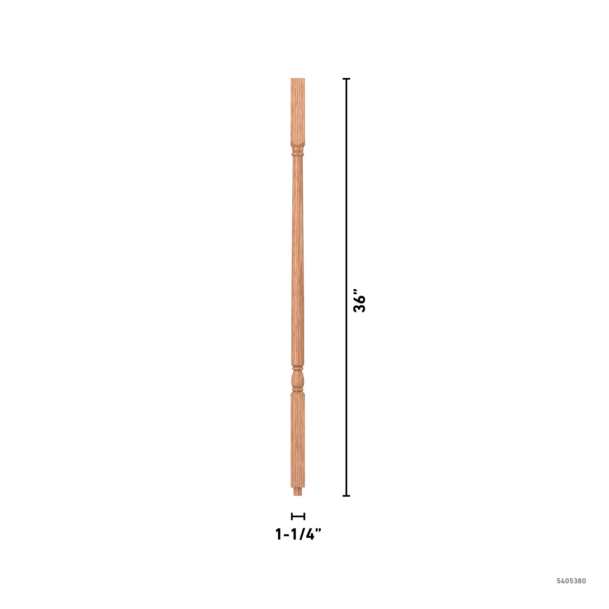 L.J. Smith Stair Systems S-5141-O 36 Interior-Stairpart-Balusters - View #4