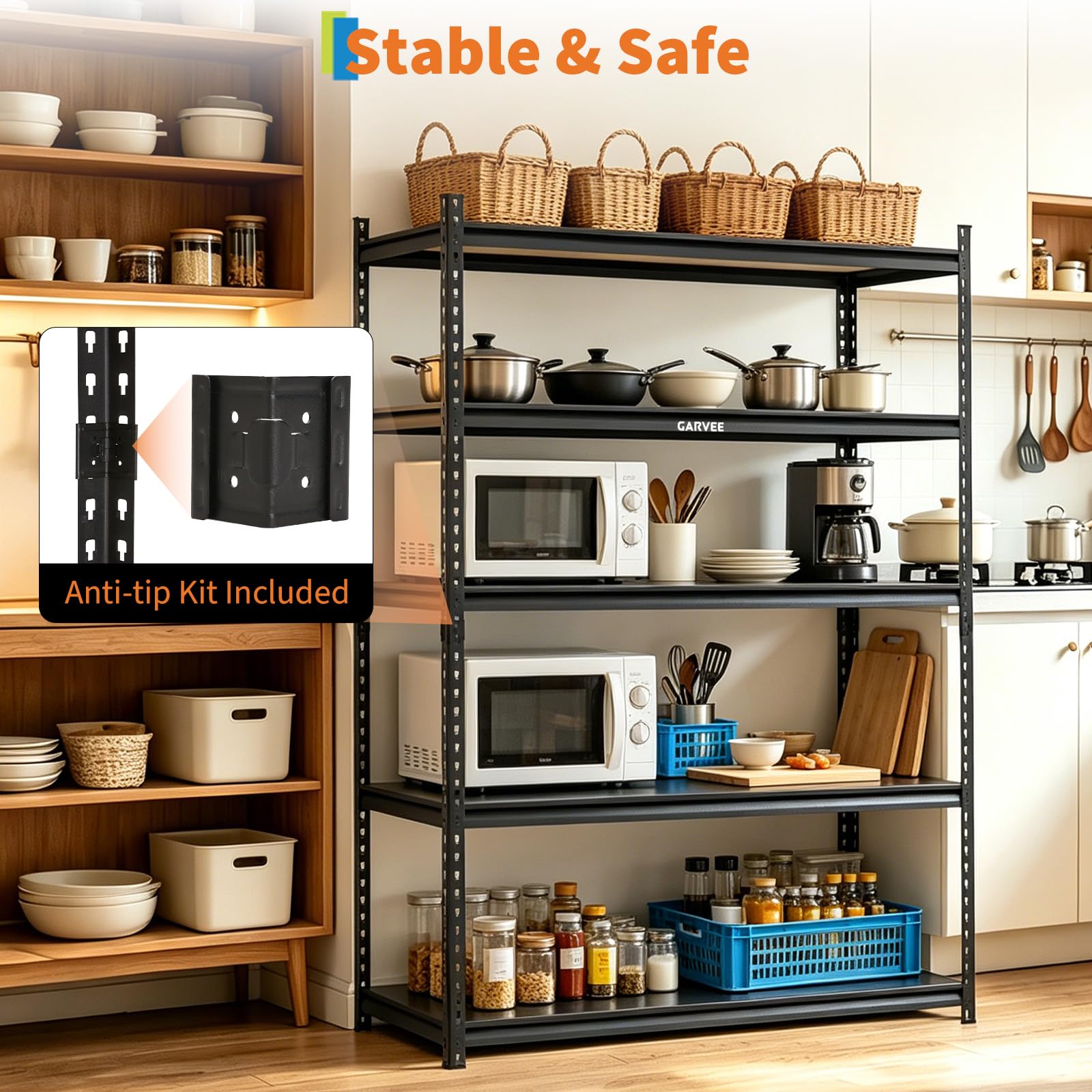 DEXSO CRS3QDGR9VD31DPE Free-Standing-Shelving - View #3