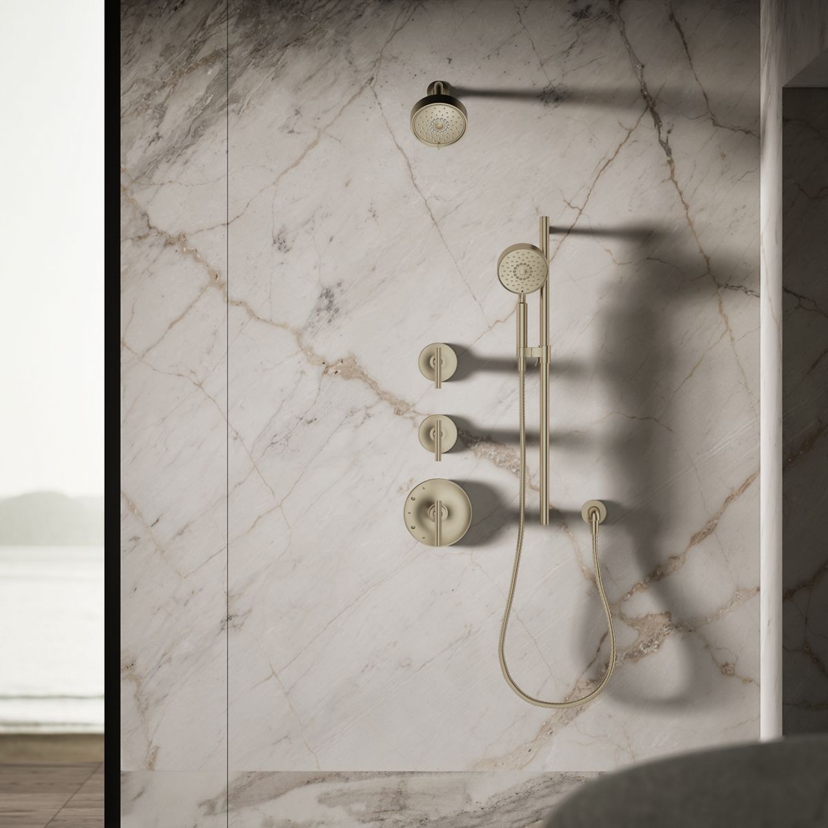 KOHLER K-22170-G-BV Fixed-Showerhead - View #9