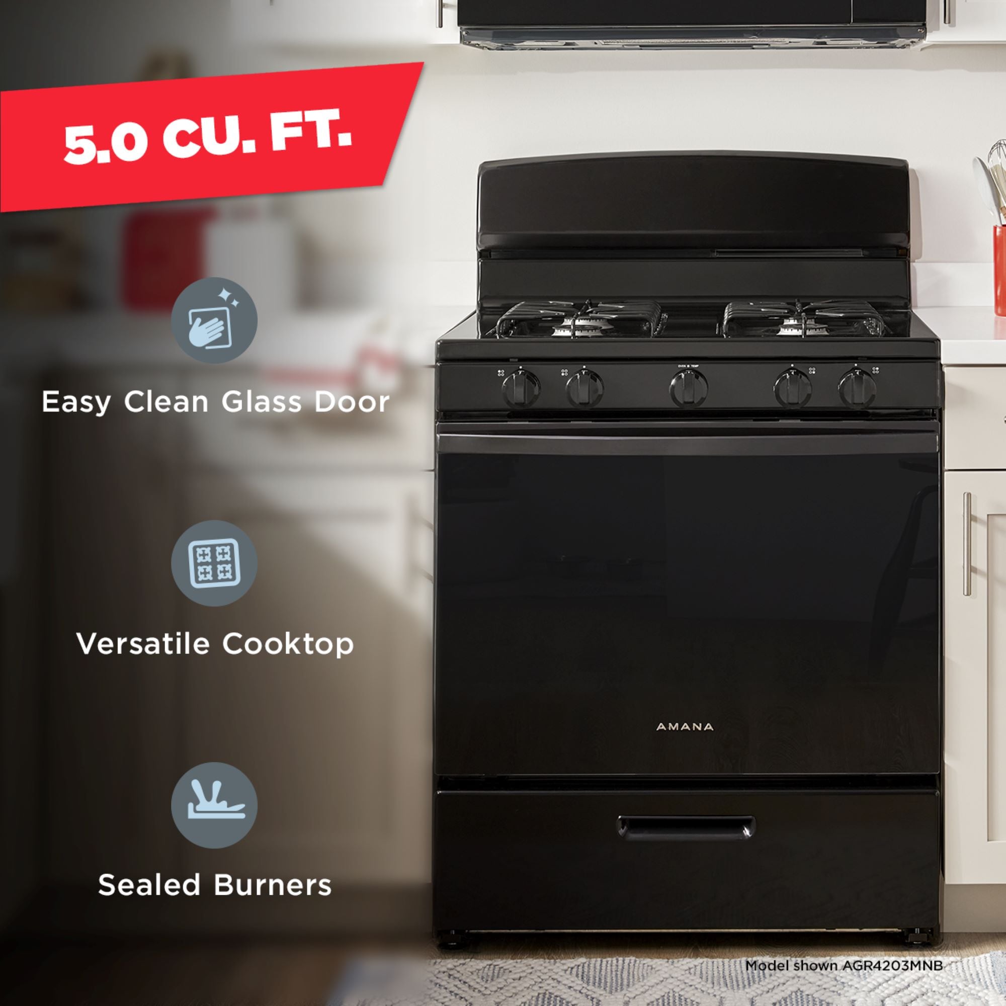 Amana AGR4203MNB Freestanding-Gas-Ranges - View #17