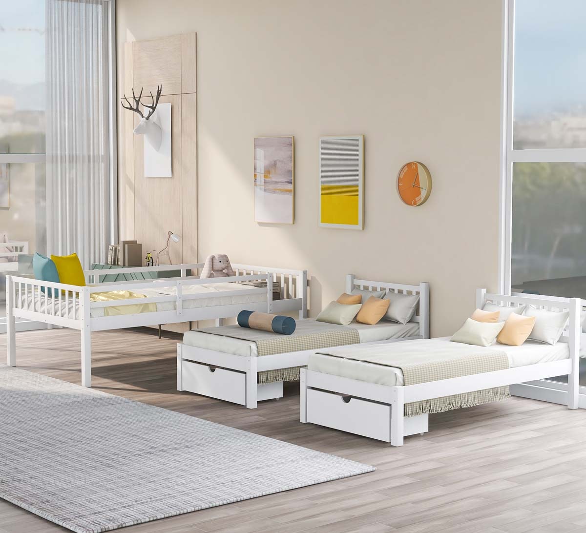 ModernLuxe LT000343AAK Bunk-Beds - View #2