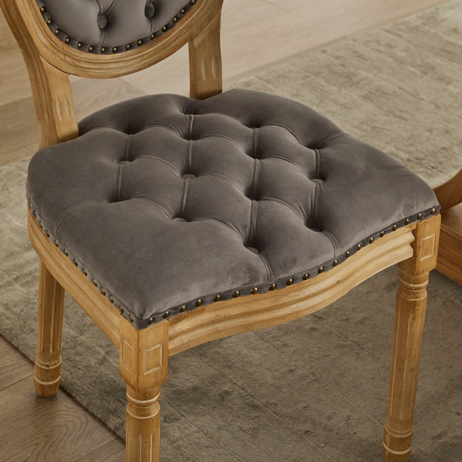 Hrinhom HC-W7004-GRAY Dining-Chairs - View #7