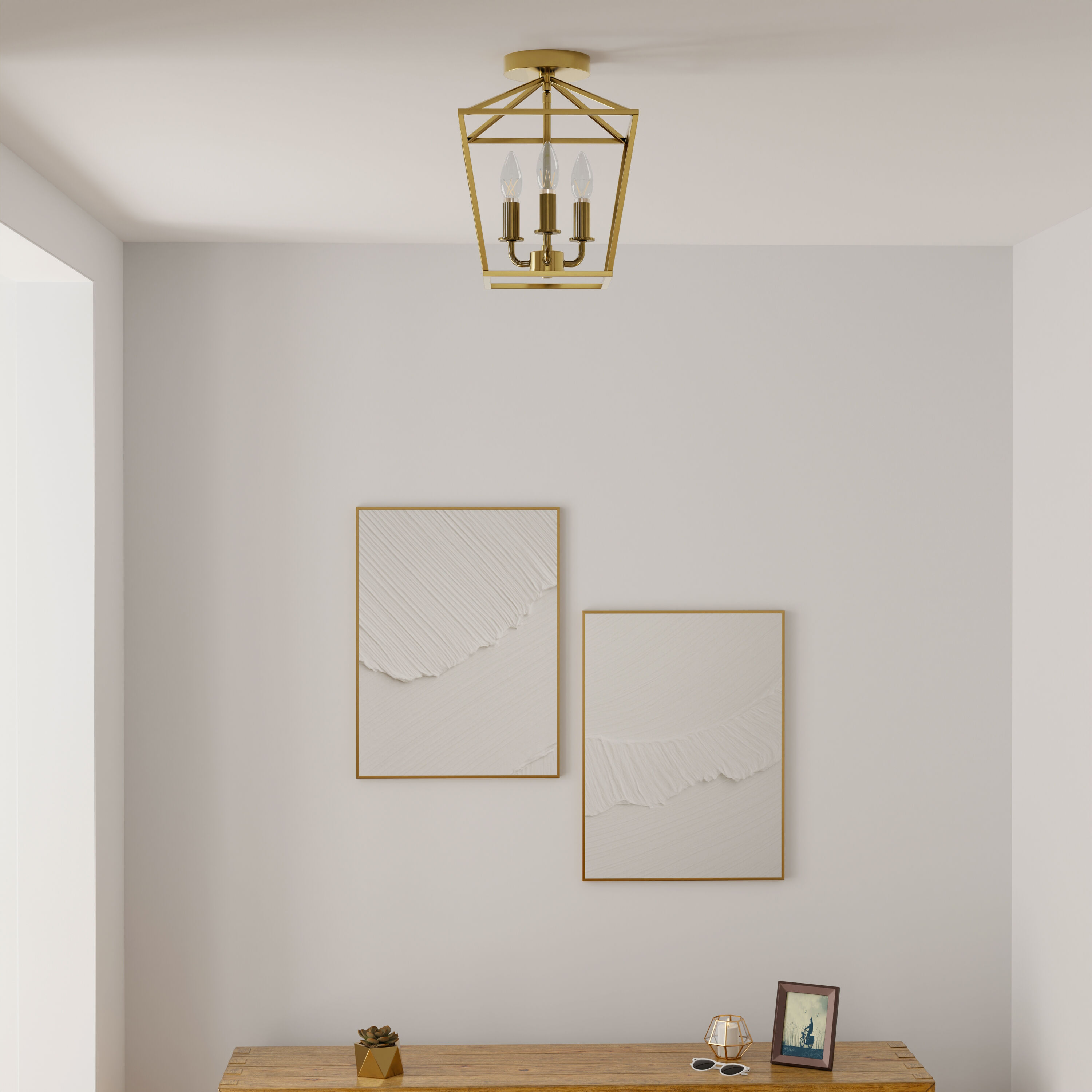 allen + roth CH31-3GD flushmounts - View #9