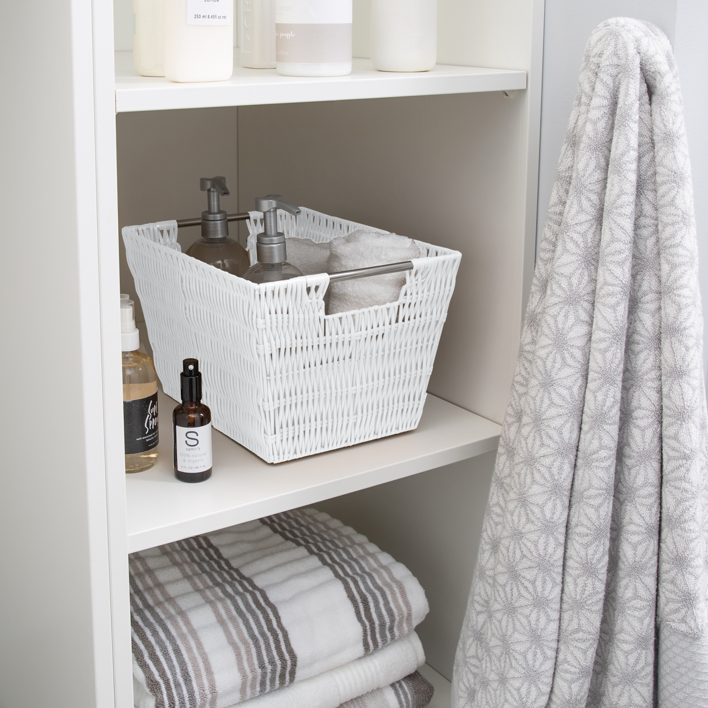 Simplify 25452-WHITE Bins-Baskets - View #3