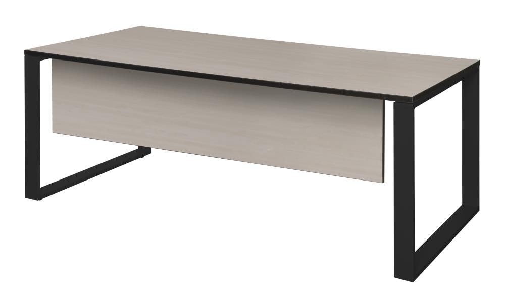 Regency STTM6636PLBK Structure Off-white 4-Person Training Table (66-in W x 29-in H)
