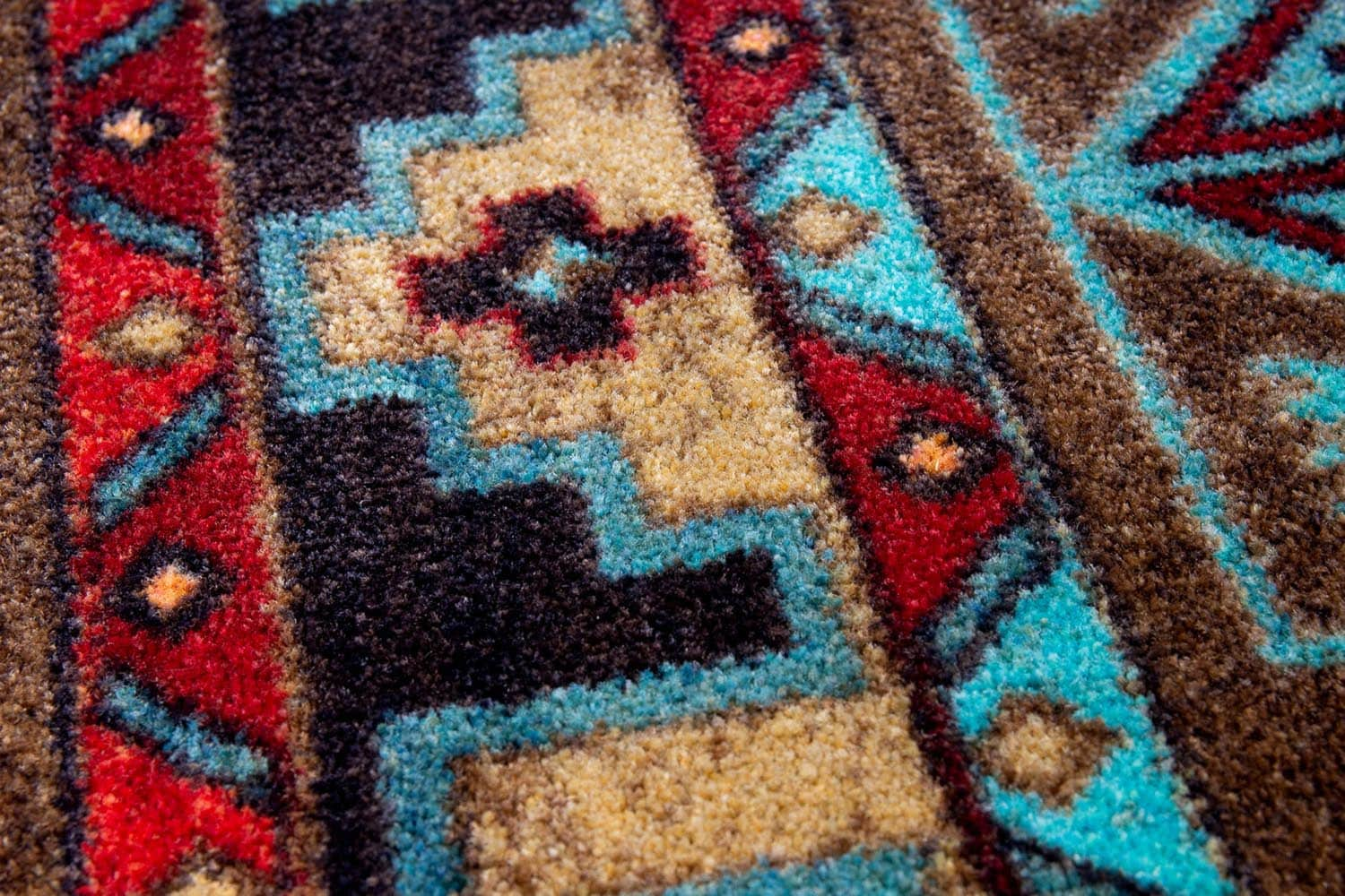 Centeno Southwestern Turquoise/Blue Area Rug Dakota Fields Rug